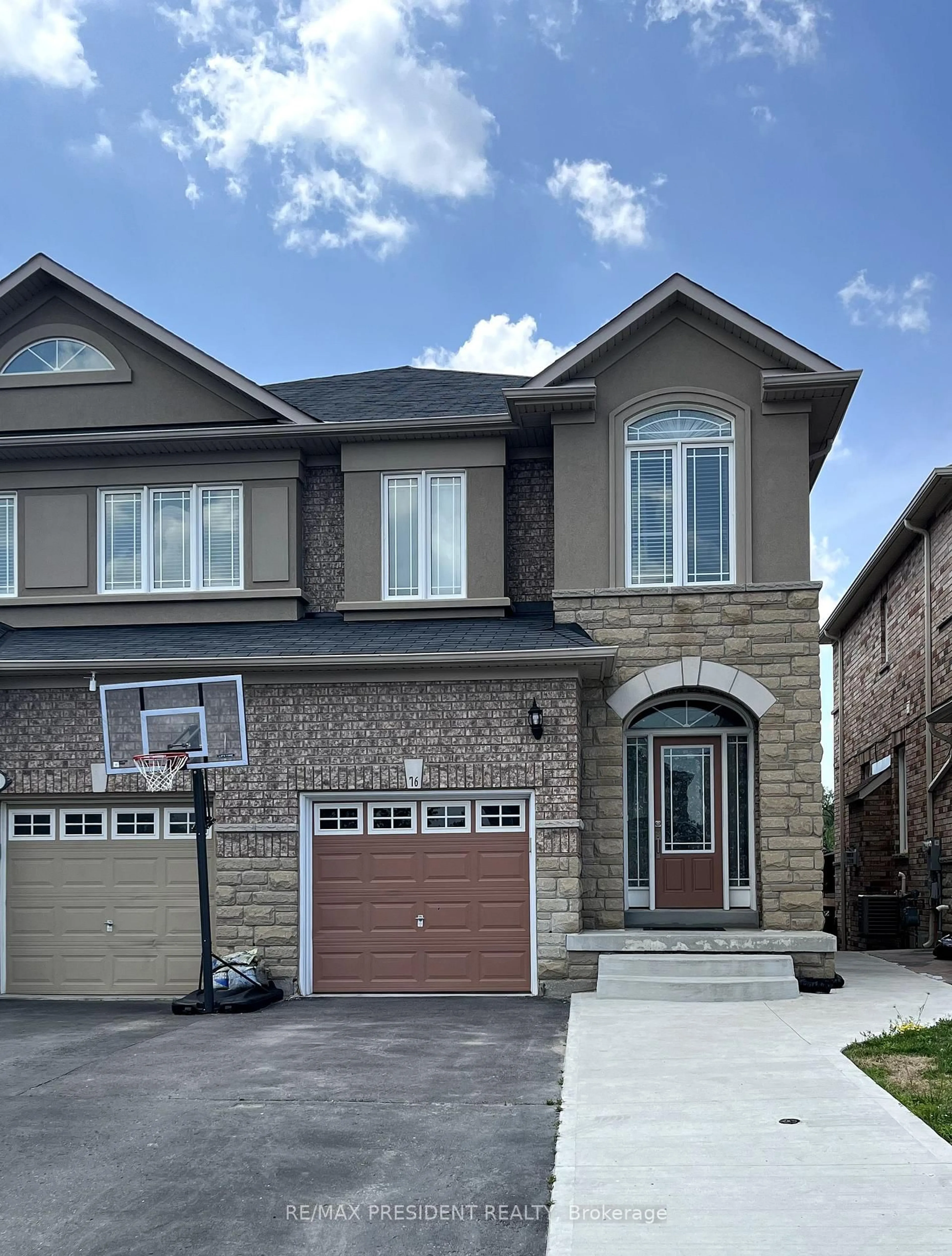 Home with brick exterior material, street for 76 Saint Grace Crt, Brampton Ontario L6P 3B9