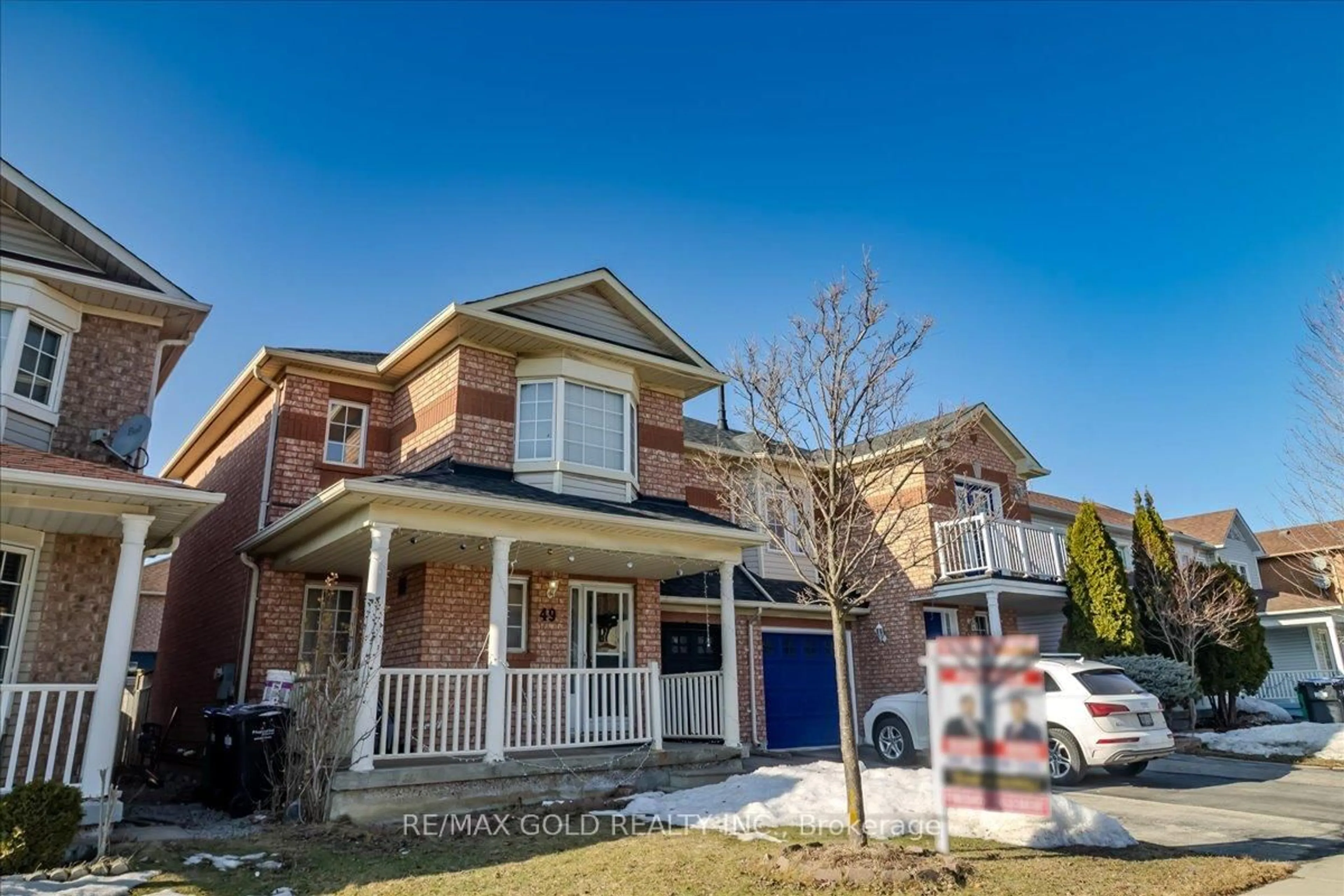 Home with brick exterior material, street for 49 Seaside Circ, Brampton Ontario L6R 2G7