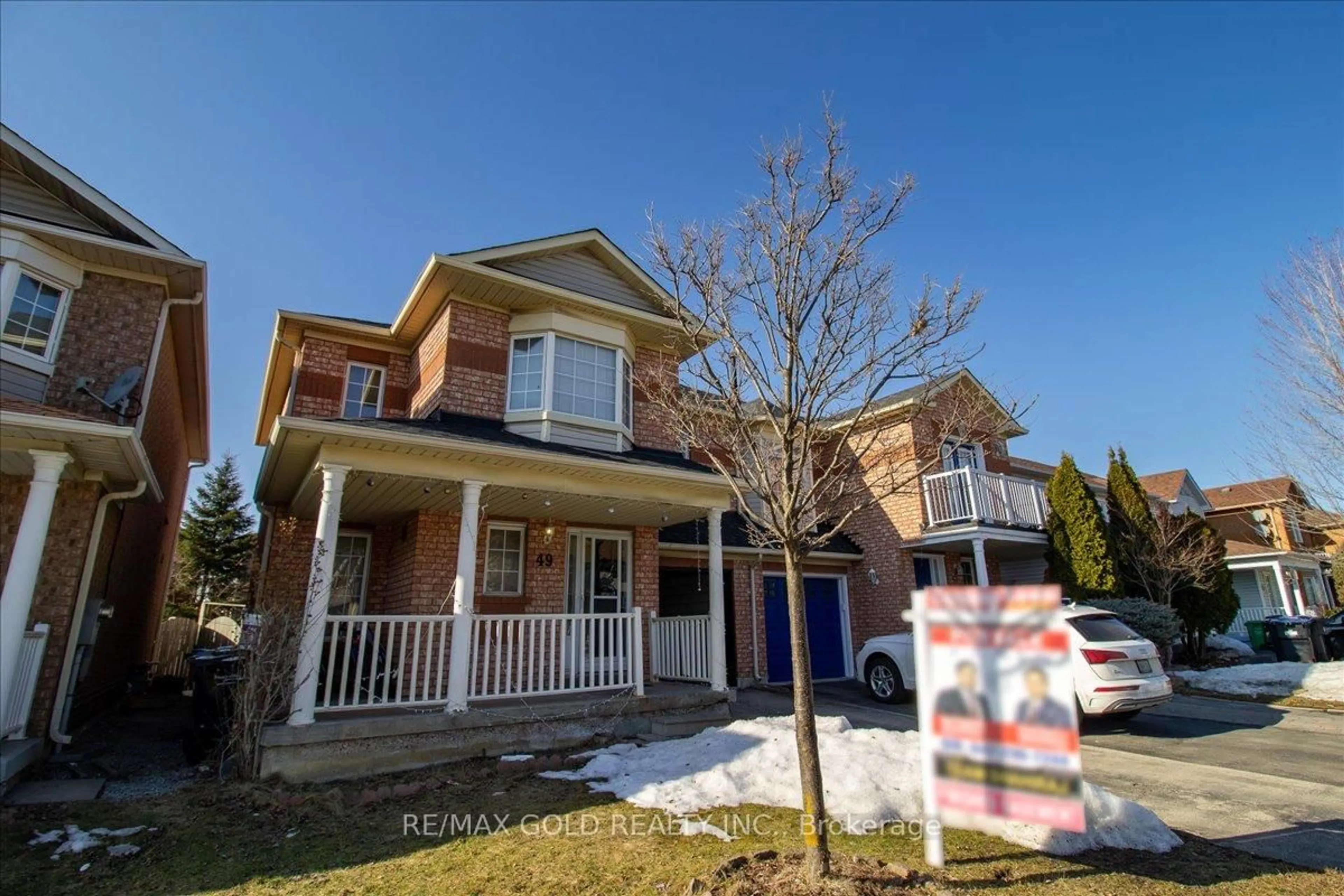 Home with brick exterior material, street for 49 Seaside Circ, Brampton Ontario L6R 2G7