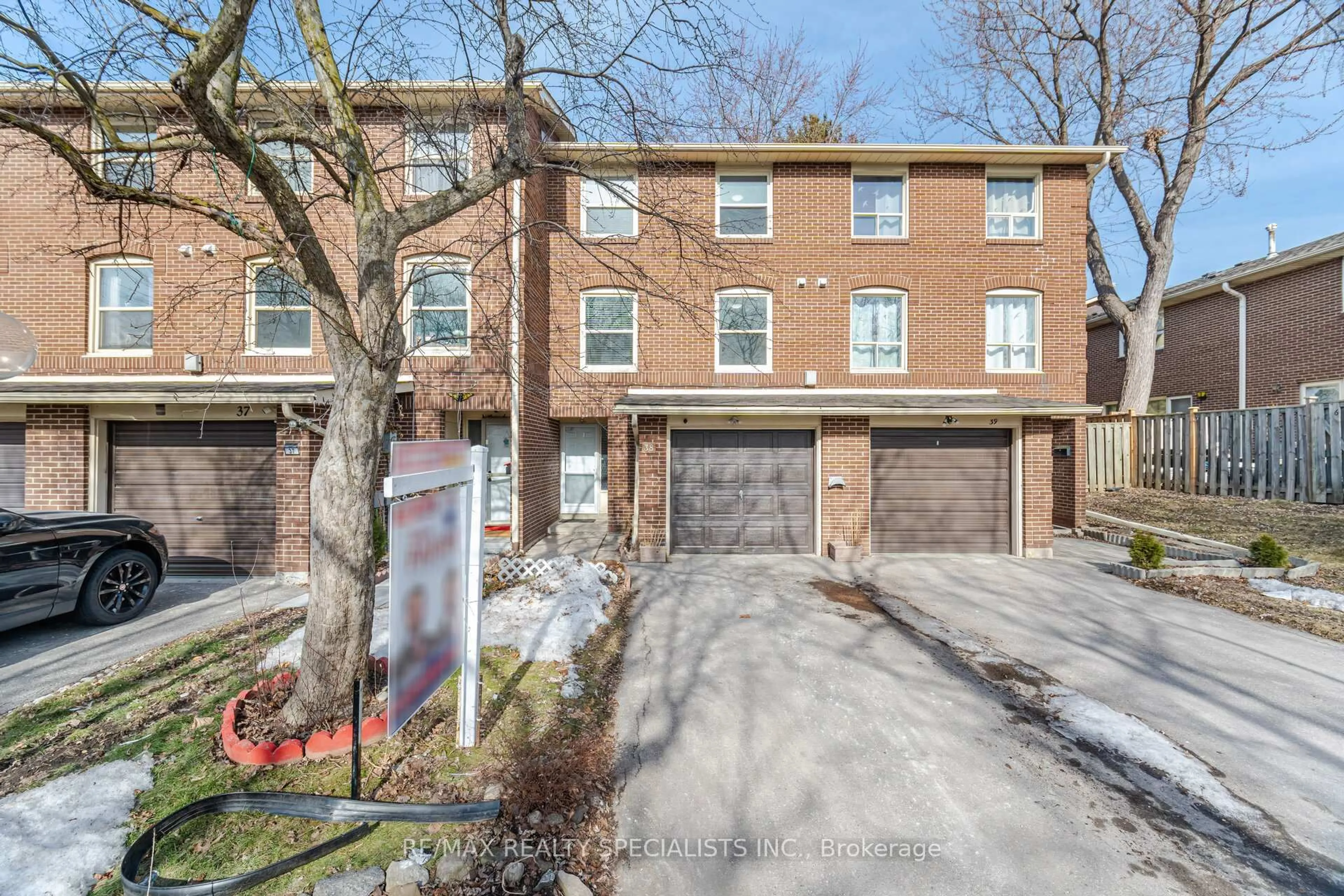 Home with brick exterior material, street for 38 Eden Park, Brampton Ontario L6T 3A5