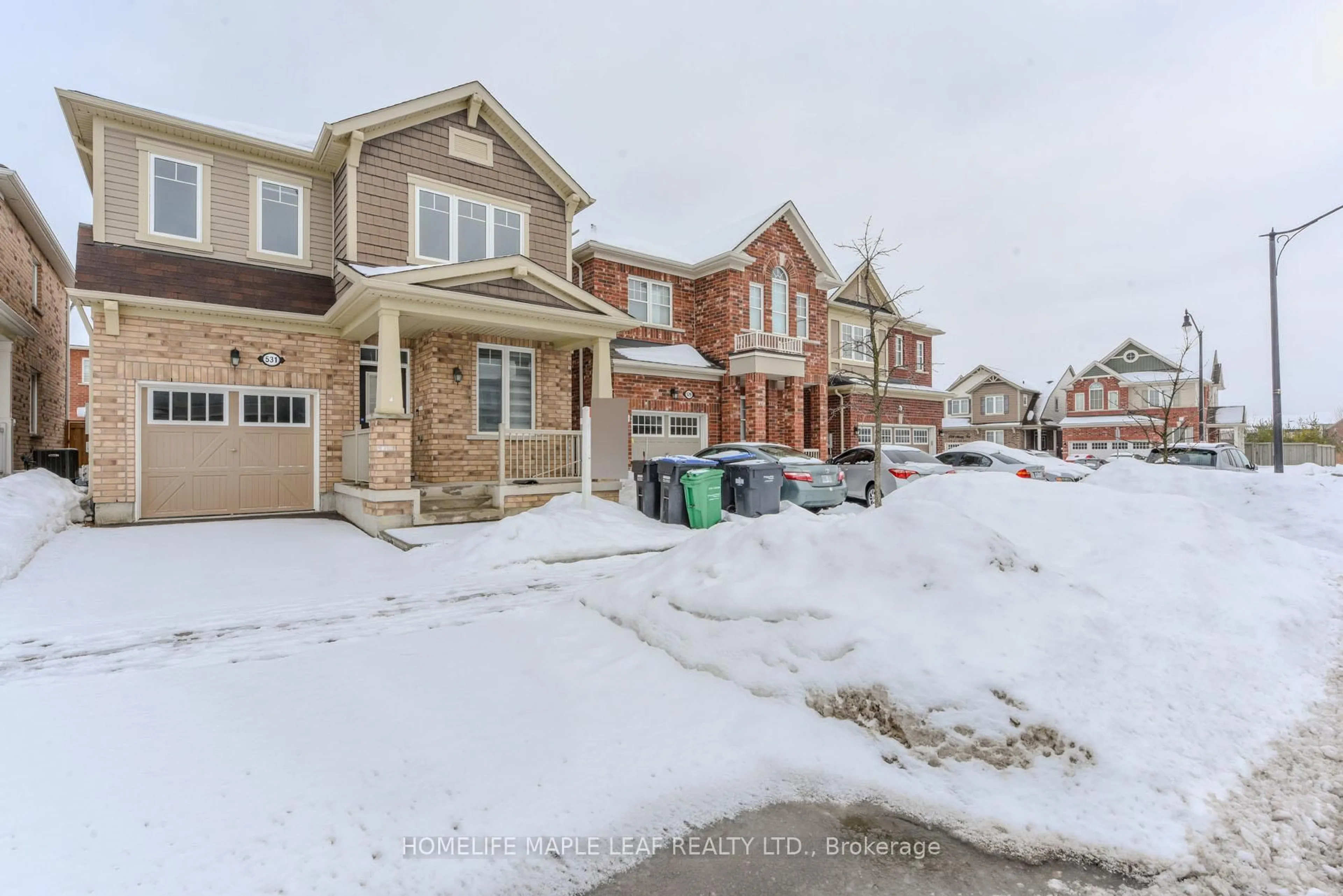 A pic from outside/outdoor area/front of a property/back of a property/a pic from drone, street for 531 Edenbrook Hill Dr, Brampton Ontario L7A 4S8