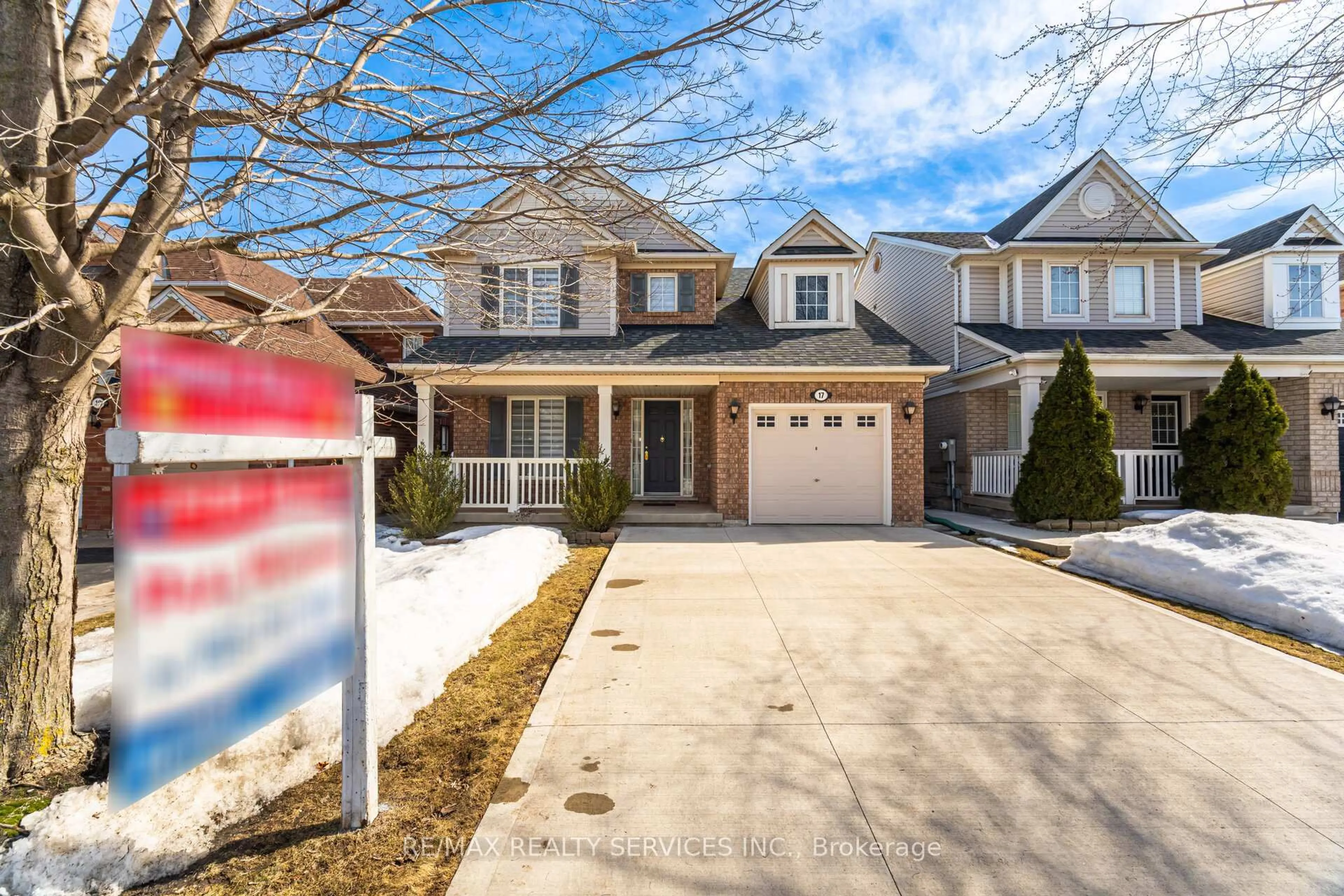 Home with brick exterior material, street for 17 Springhurst Ave, Brampton Ontario L7A 1P6