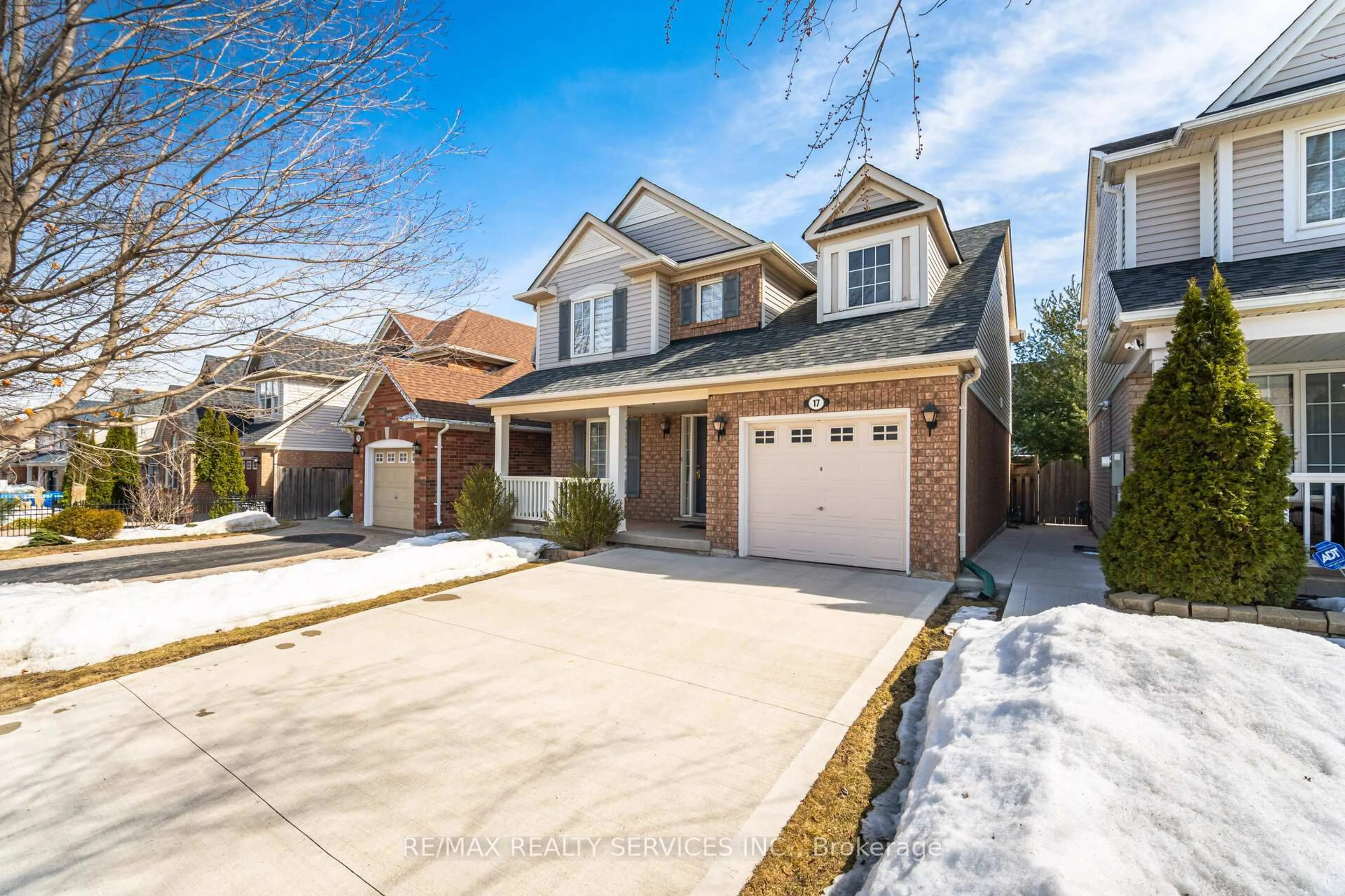 Home with brick exterior material, street for 17 Springhurst Ave, Brampton Ontario L7A 1P6