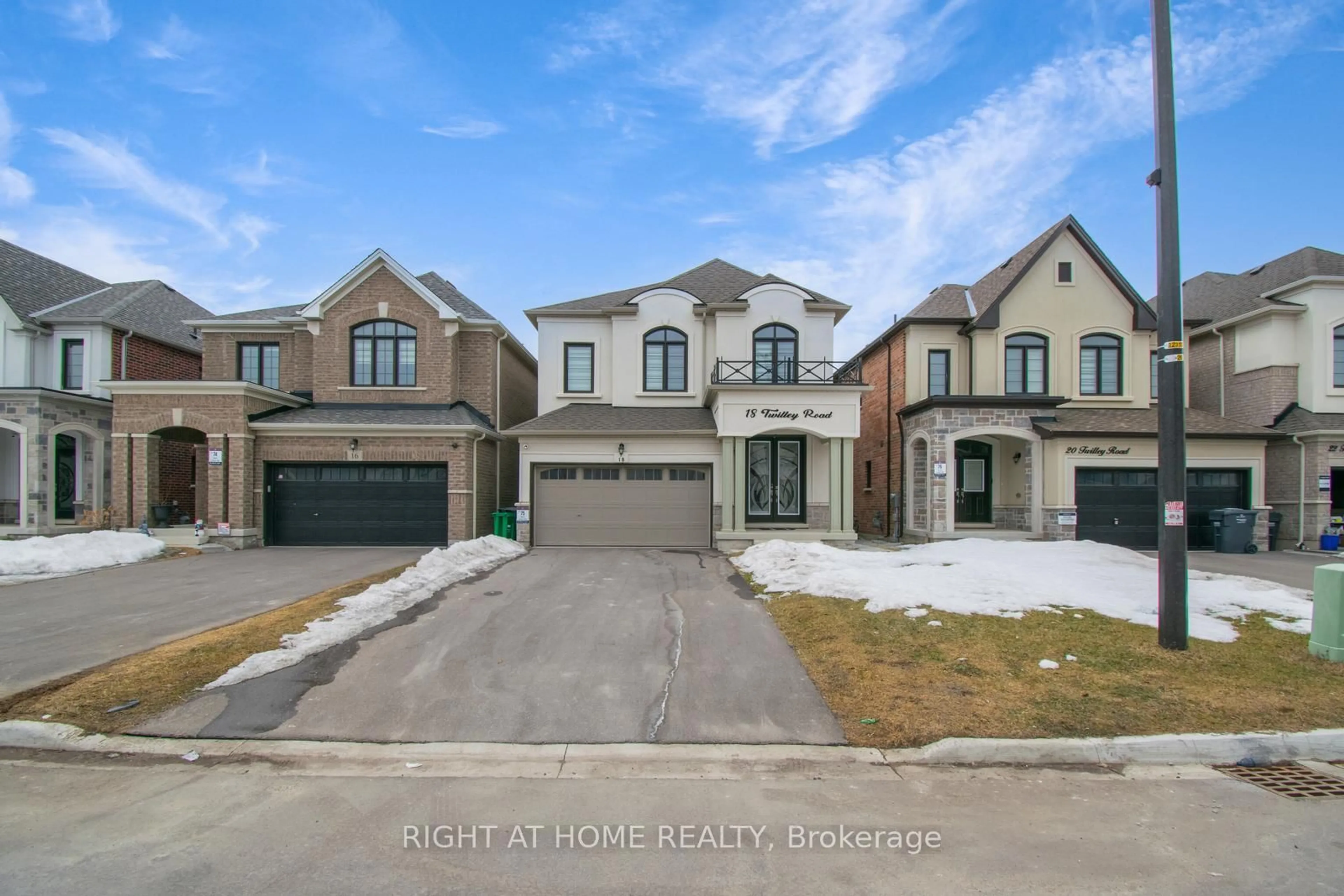 Home with brick exterior material, street for 18 Twilley Rd, Brampton Ontario L6Y 6J7