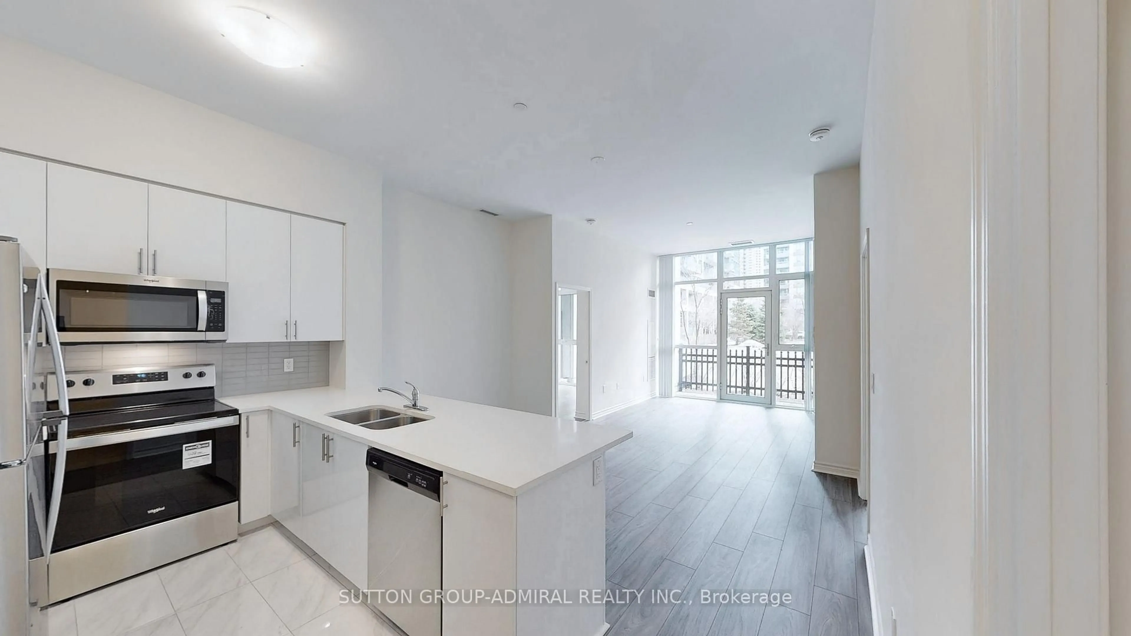 Open concept kitchen, unknown for 349 Rathburn Rd #107, Mississauga Ontario L5B 0G9