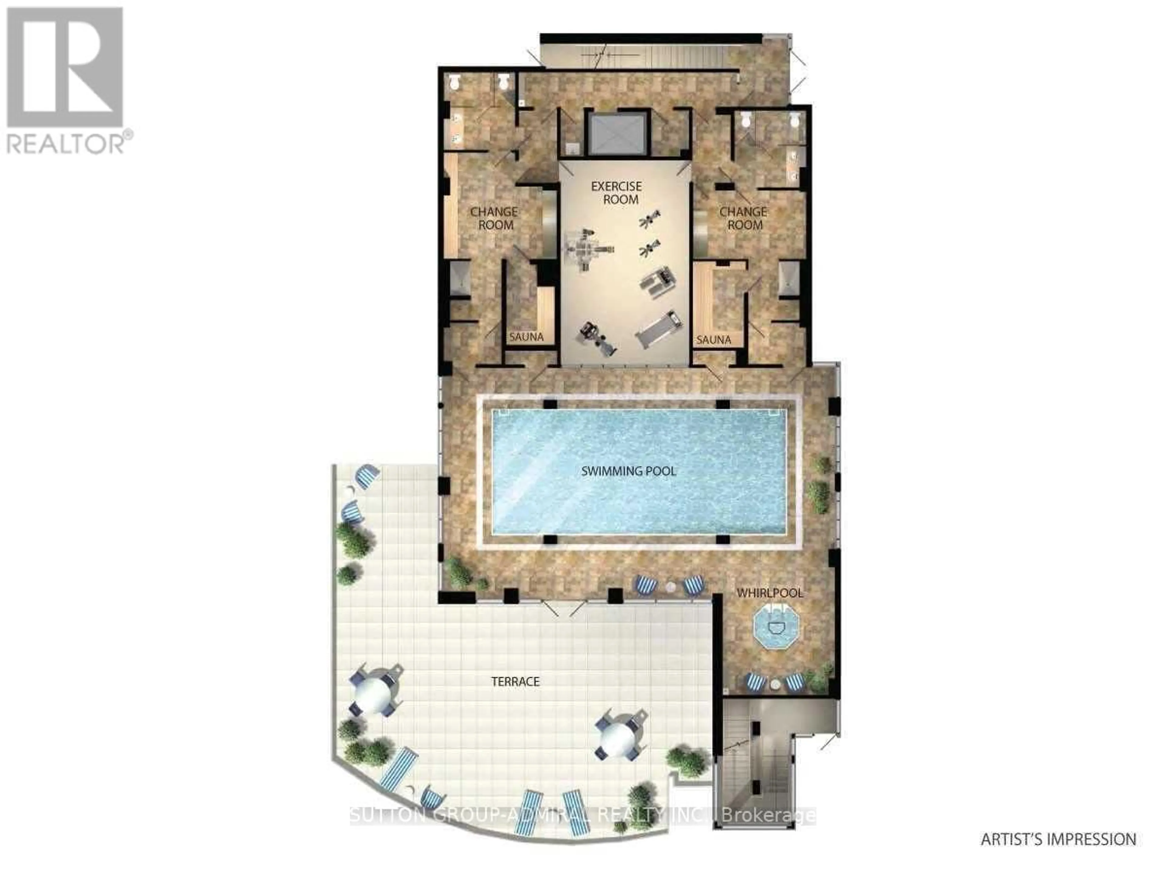 Floor plan for 349 Rathburn Rd #107, Mississauga Ontario L5B 0G9