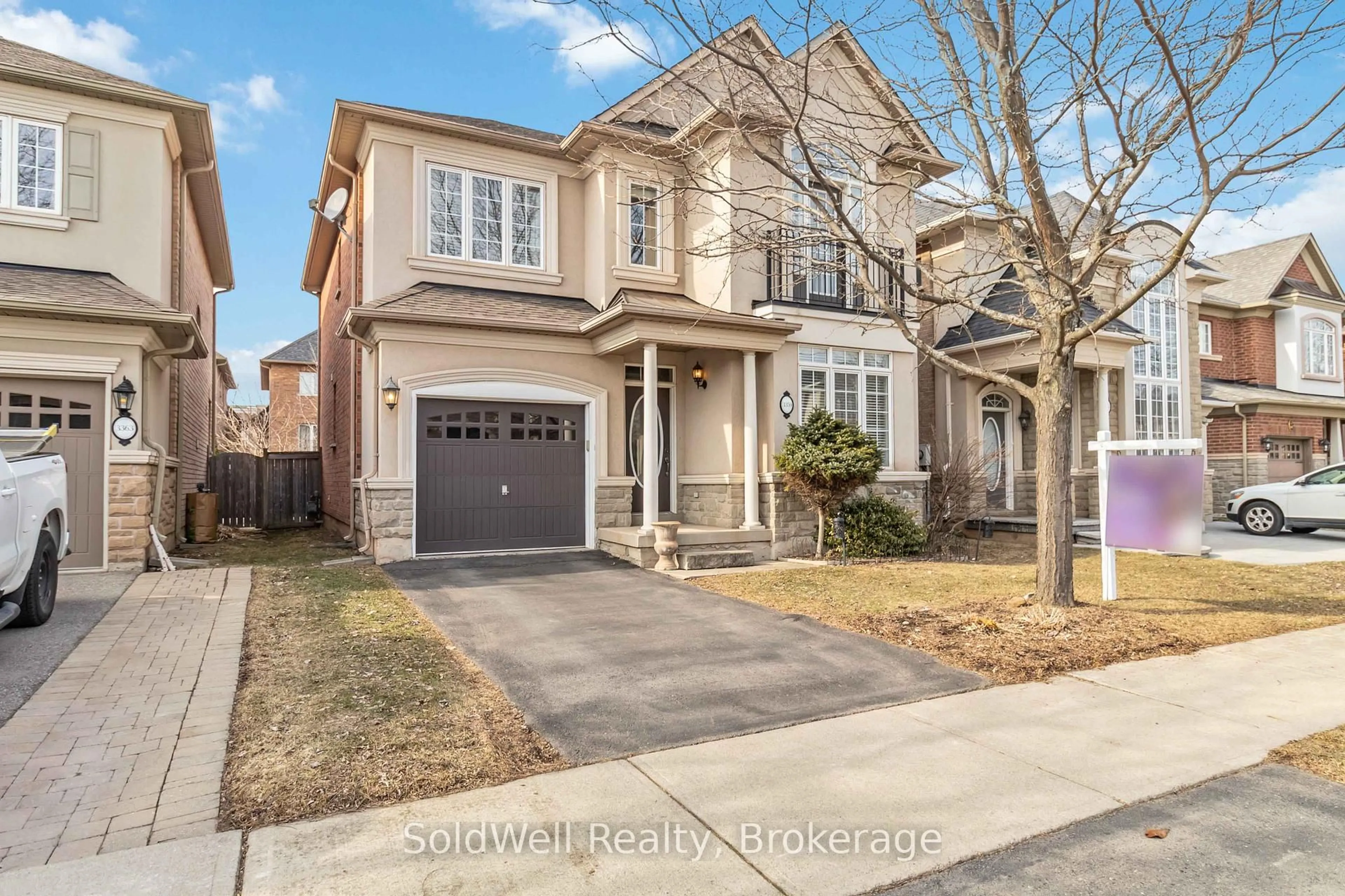 Home with brick exterior material, street for 3359 Whilabout Terr, Oakville Ontario L6H 0A8