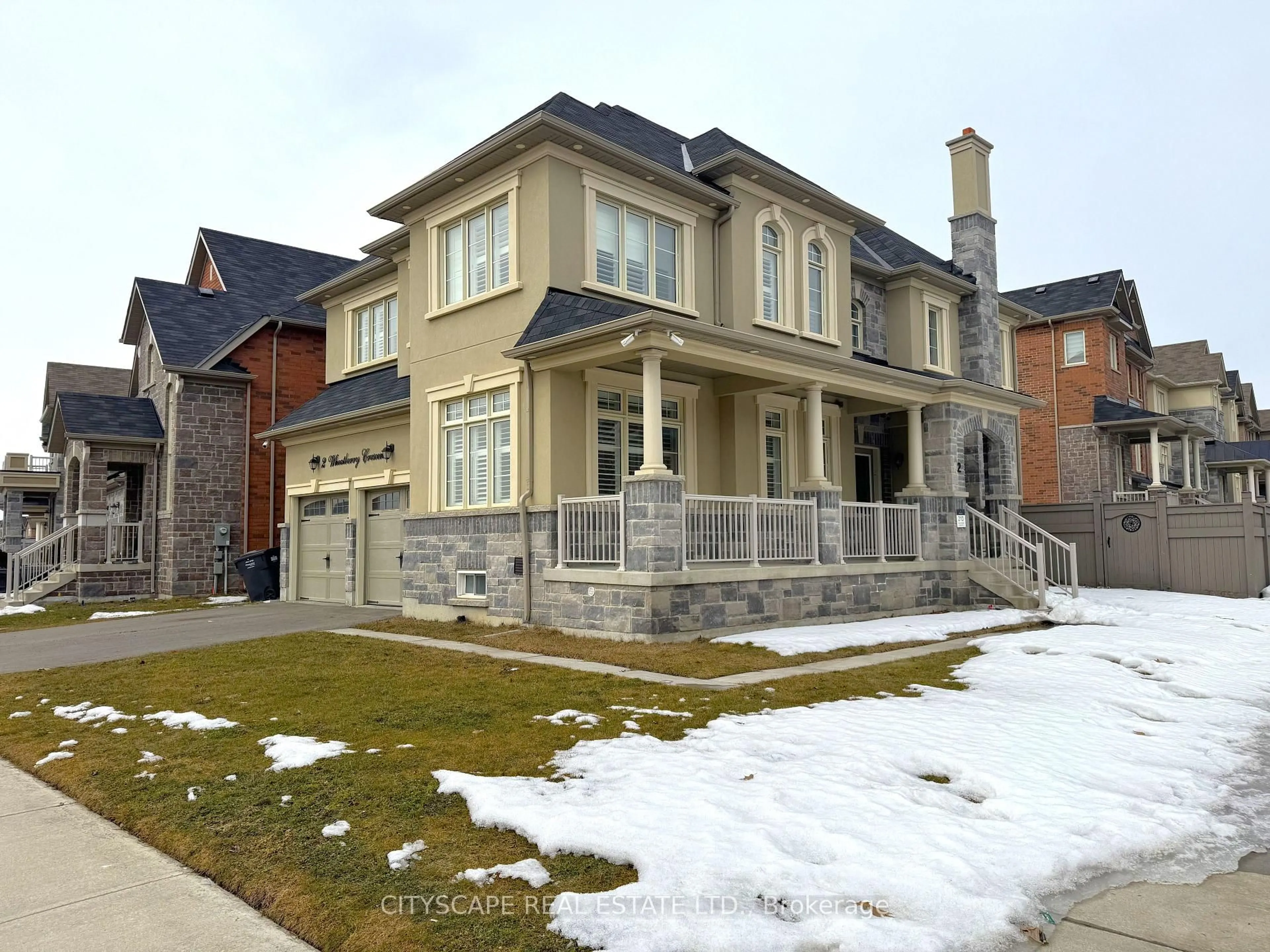 Home with brick exterior material, street for 2 Wheatberry Cres, Brampton Ontario L6R 4A1