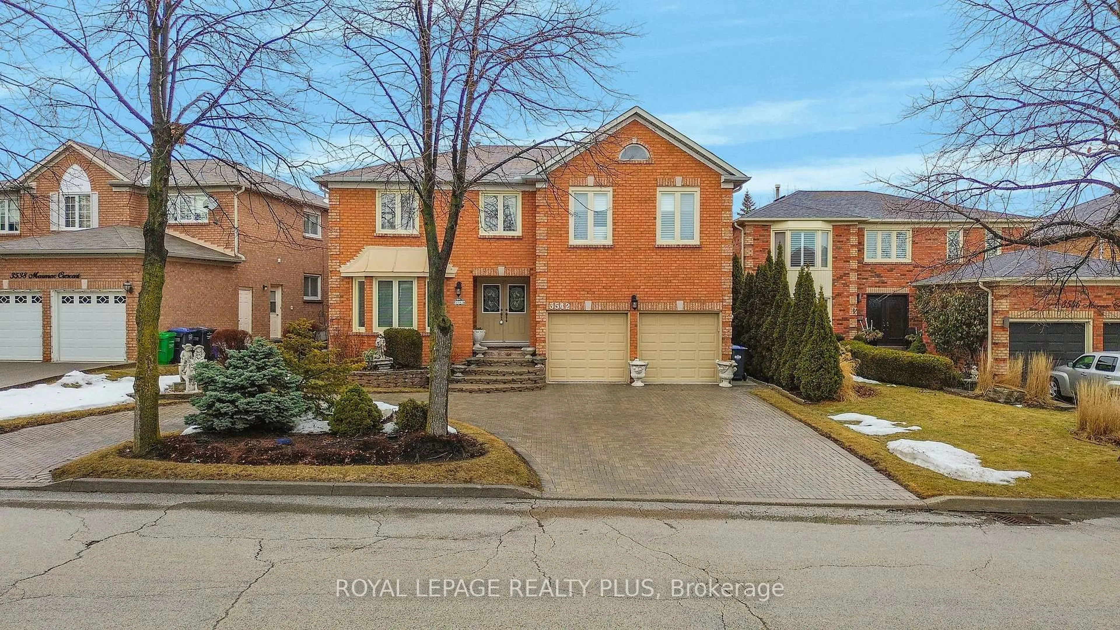 Home with brick exterior material, street for 3542 Marmac Cres, Mississauga Ontario L5L 5A4