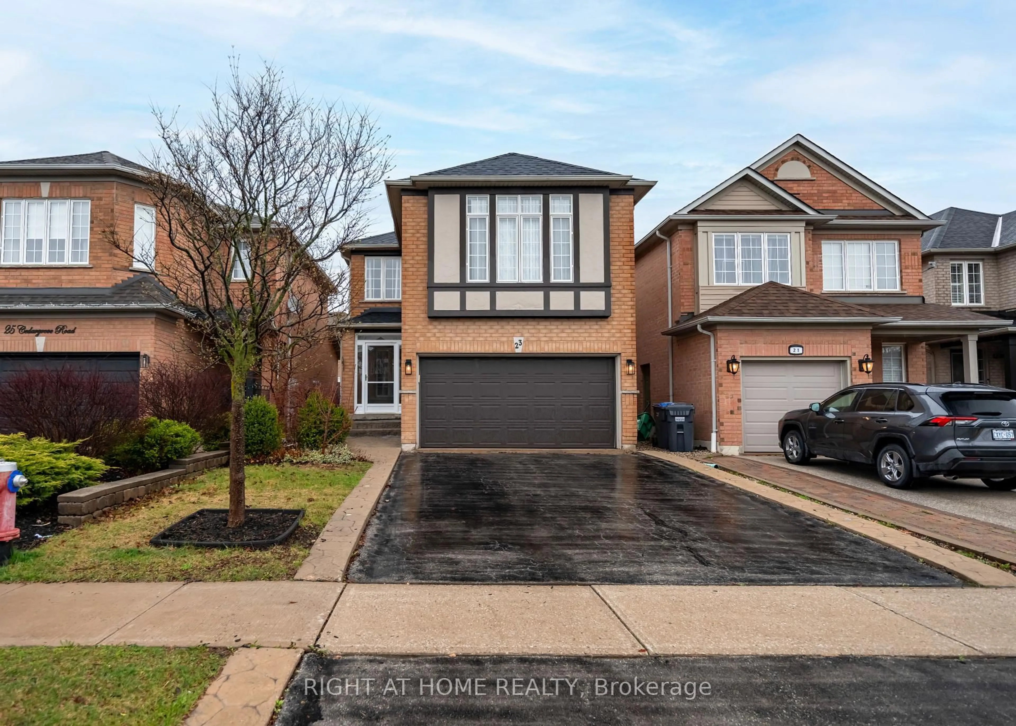 Home with brick exterior material, street for 23 Cedargrove Rd, Caledon Ontario L7E 2L7