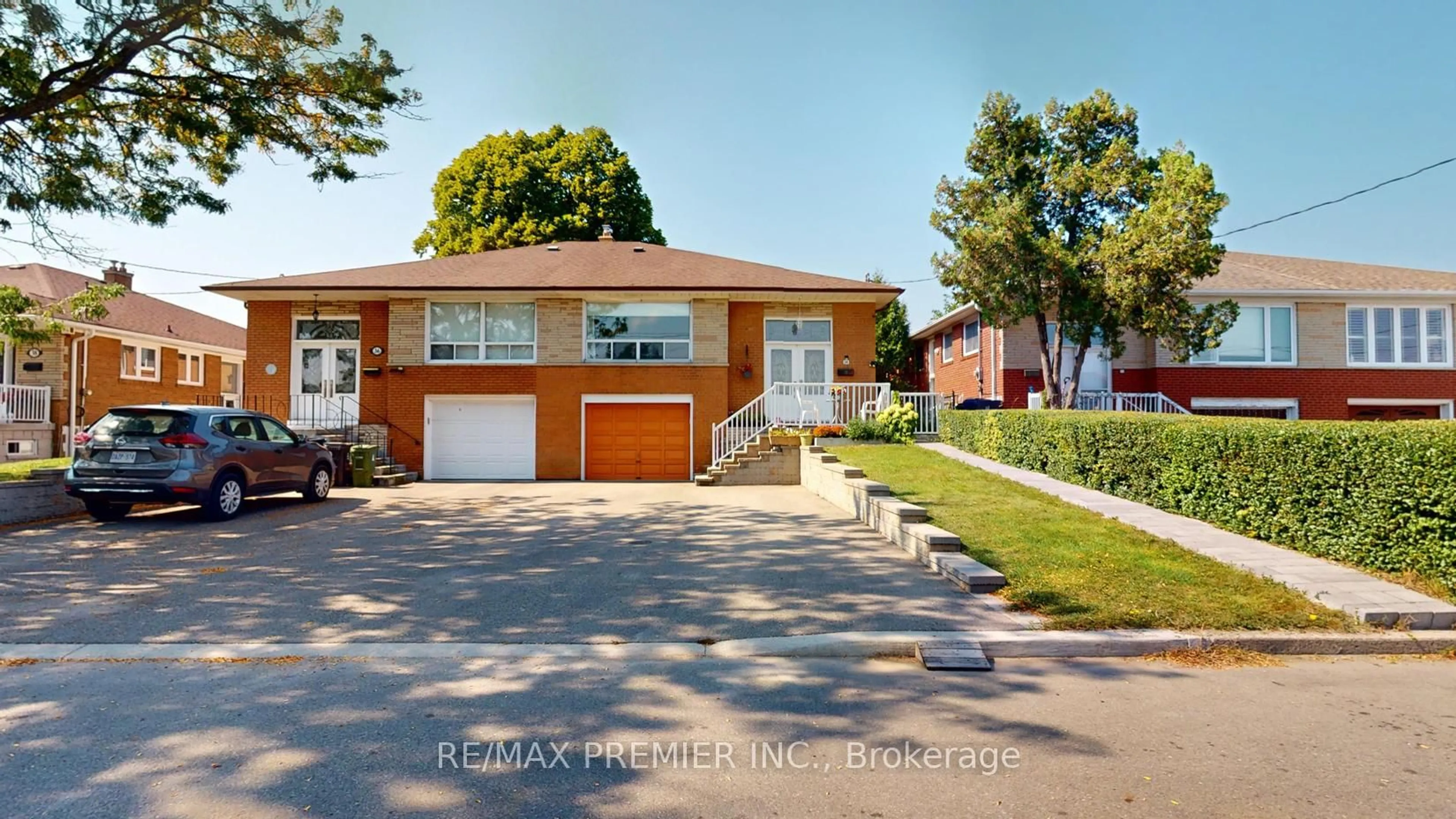 Home with brick exterior material, street for 34 Charrington Cres, Toronto Ontario M3L 2C4