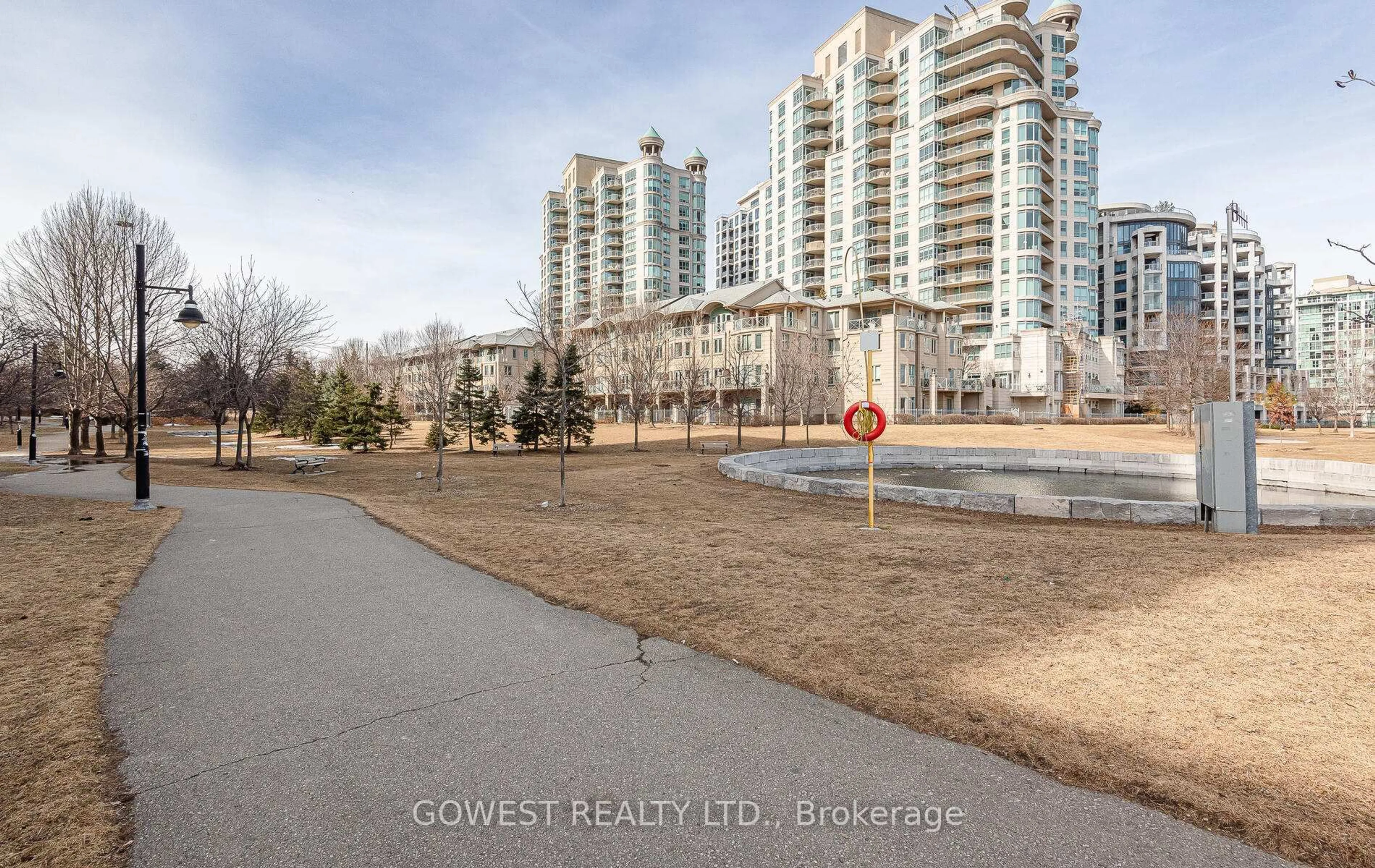 A pic from outside/outdoor area/front of a property/back of a property/a pic from drone, street for 58 Marine Parade Dr #414, Toronto Ontario M8V 4G1