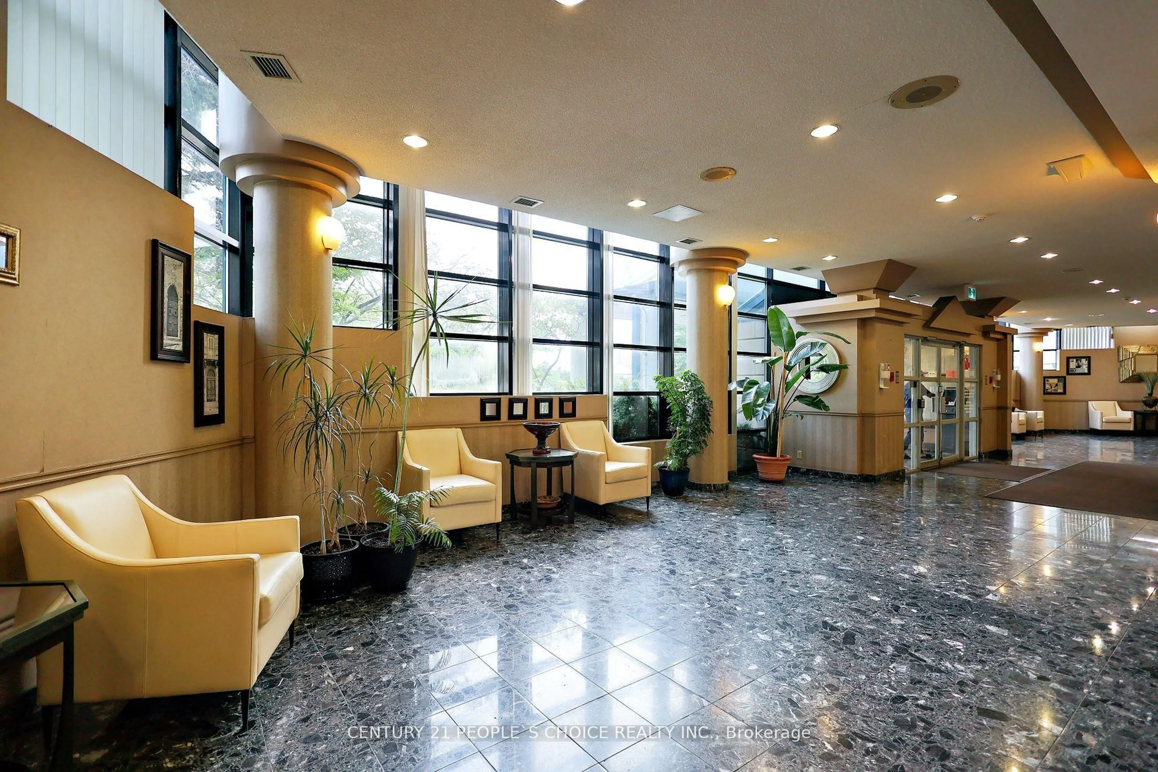 Lobby for 35 Trailwood Dr #411, Mississauga Ontario L4Z 3K9