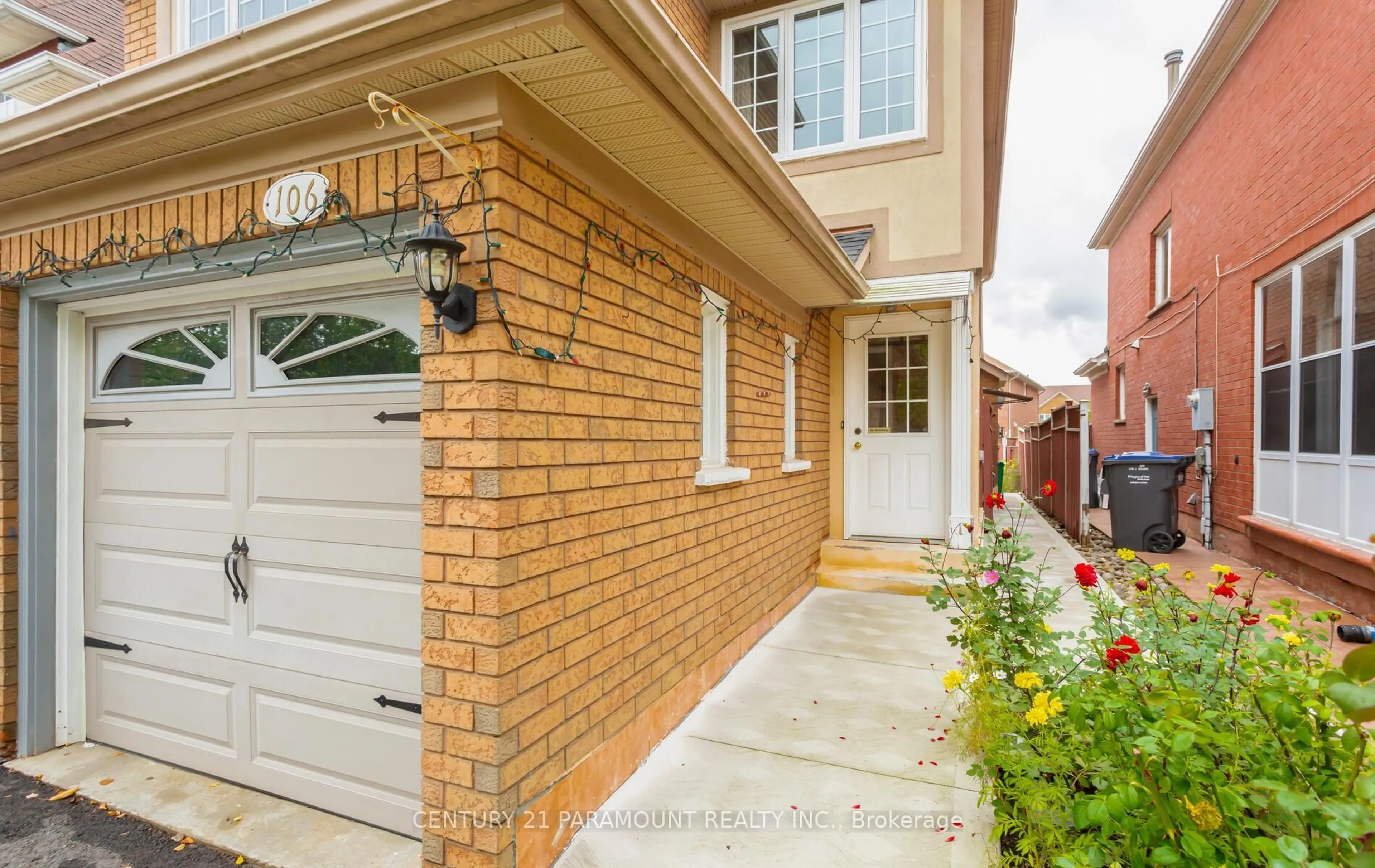 Home with brick exterior material, street for 106 Wildberry Cres, Brampton Ontario L6R 1J8