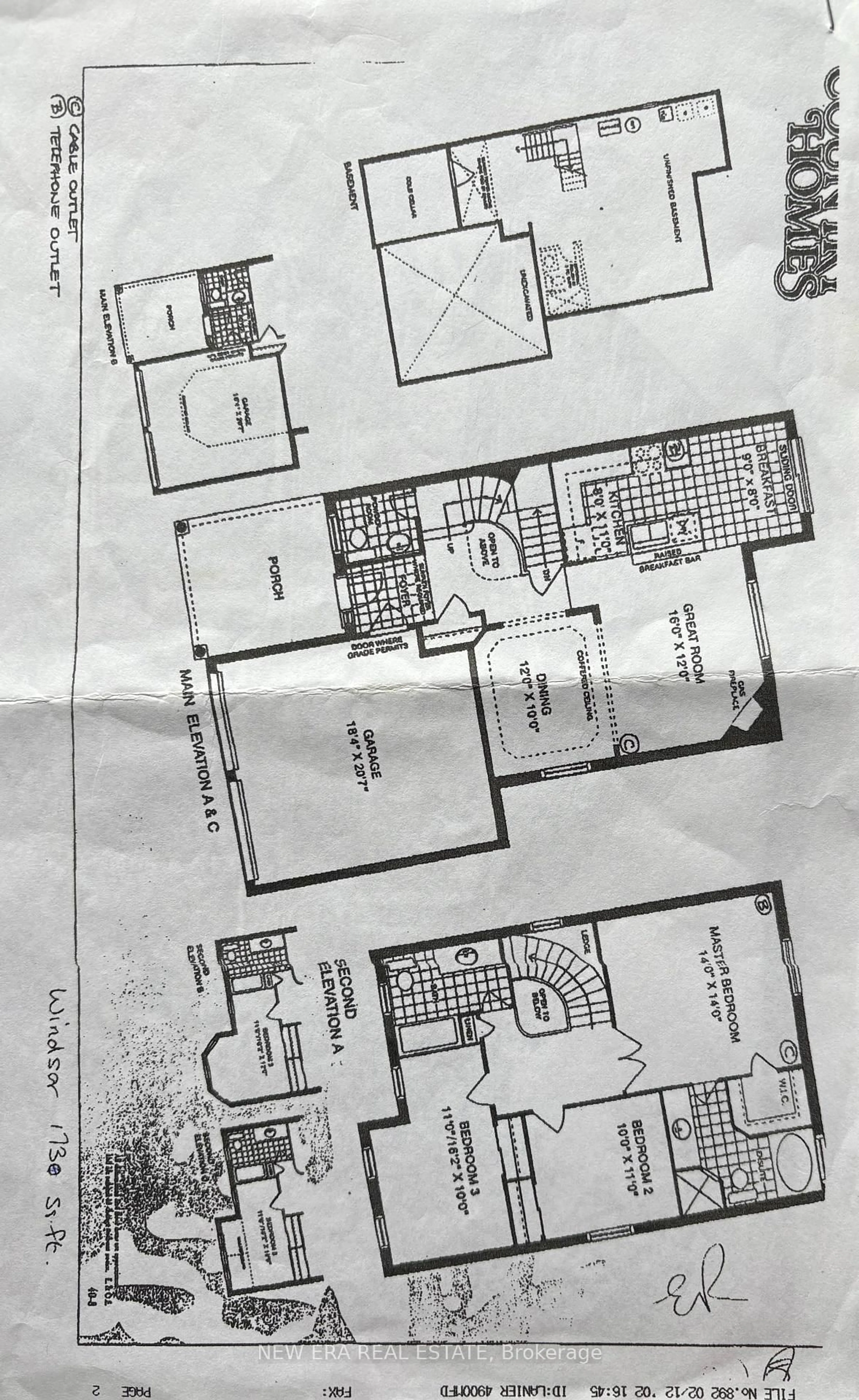 Floor plan for 4 Ash Crt, Brampton Ontario L7A 1L5