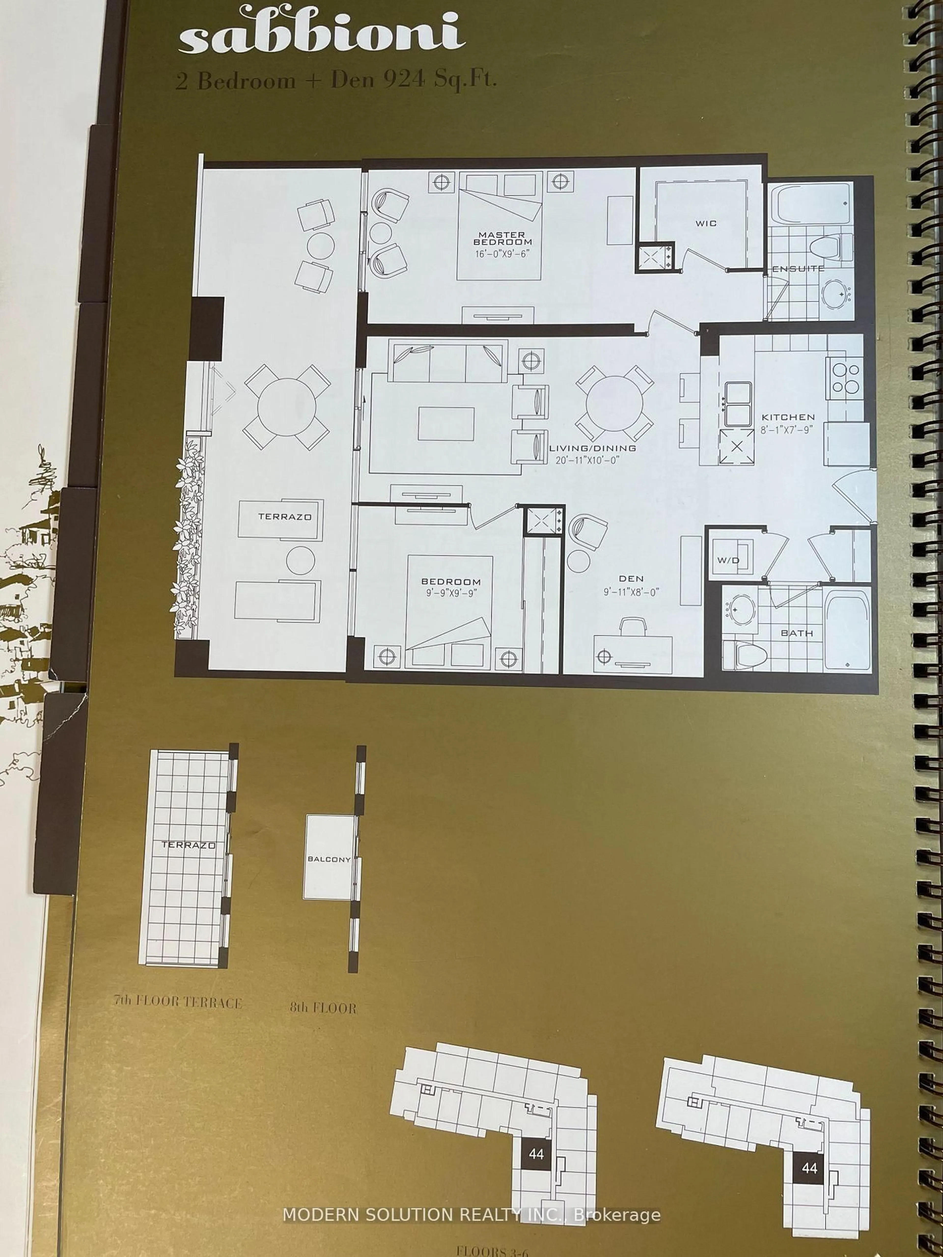 Floor plan for 36 VIA BAGNATO N/A, Toronto Ontario M6A 0B7