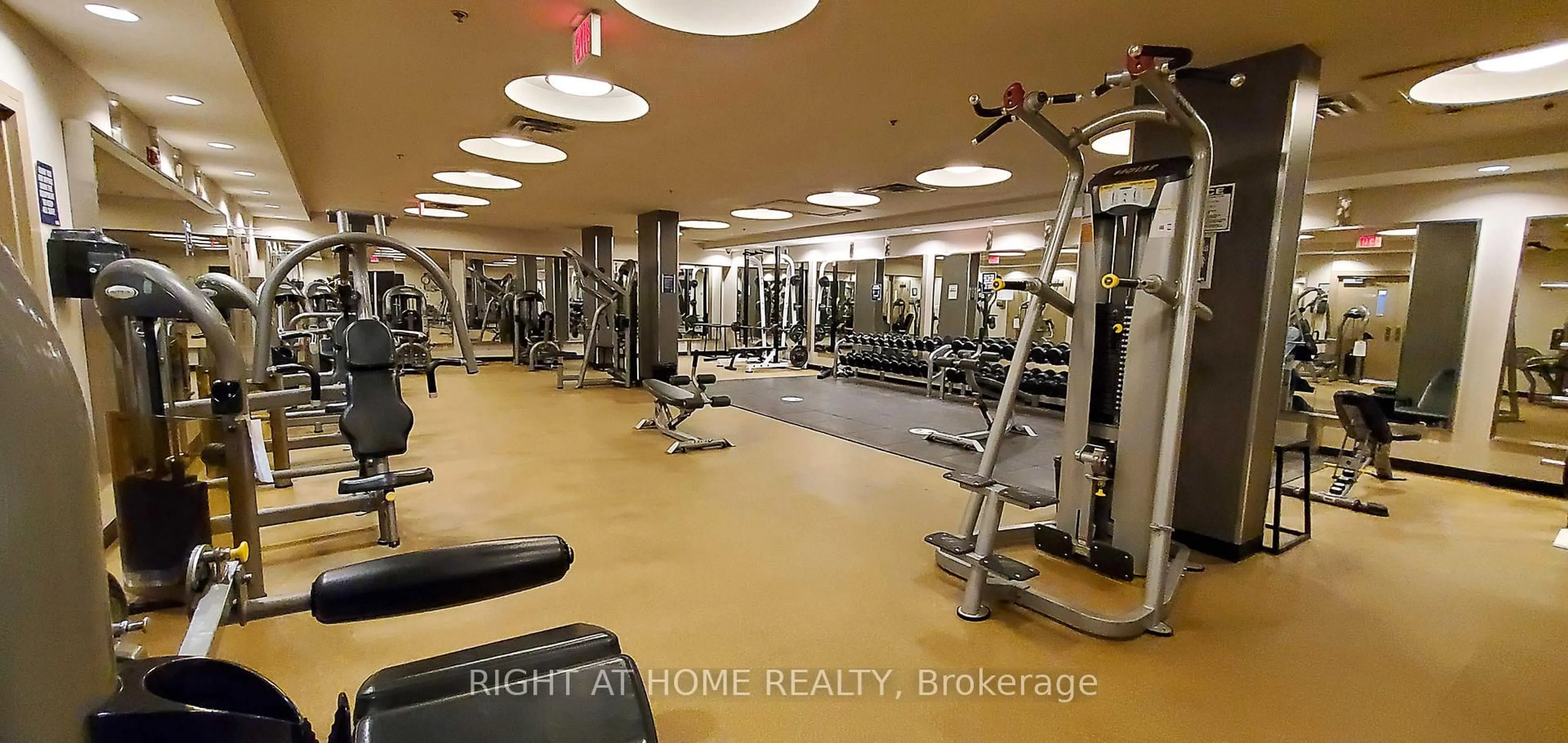 Gym or fitness room for 50 Absolute Ave #2401, Mississauga Ontario L4Z 0A8