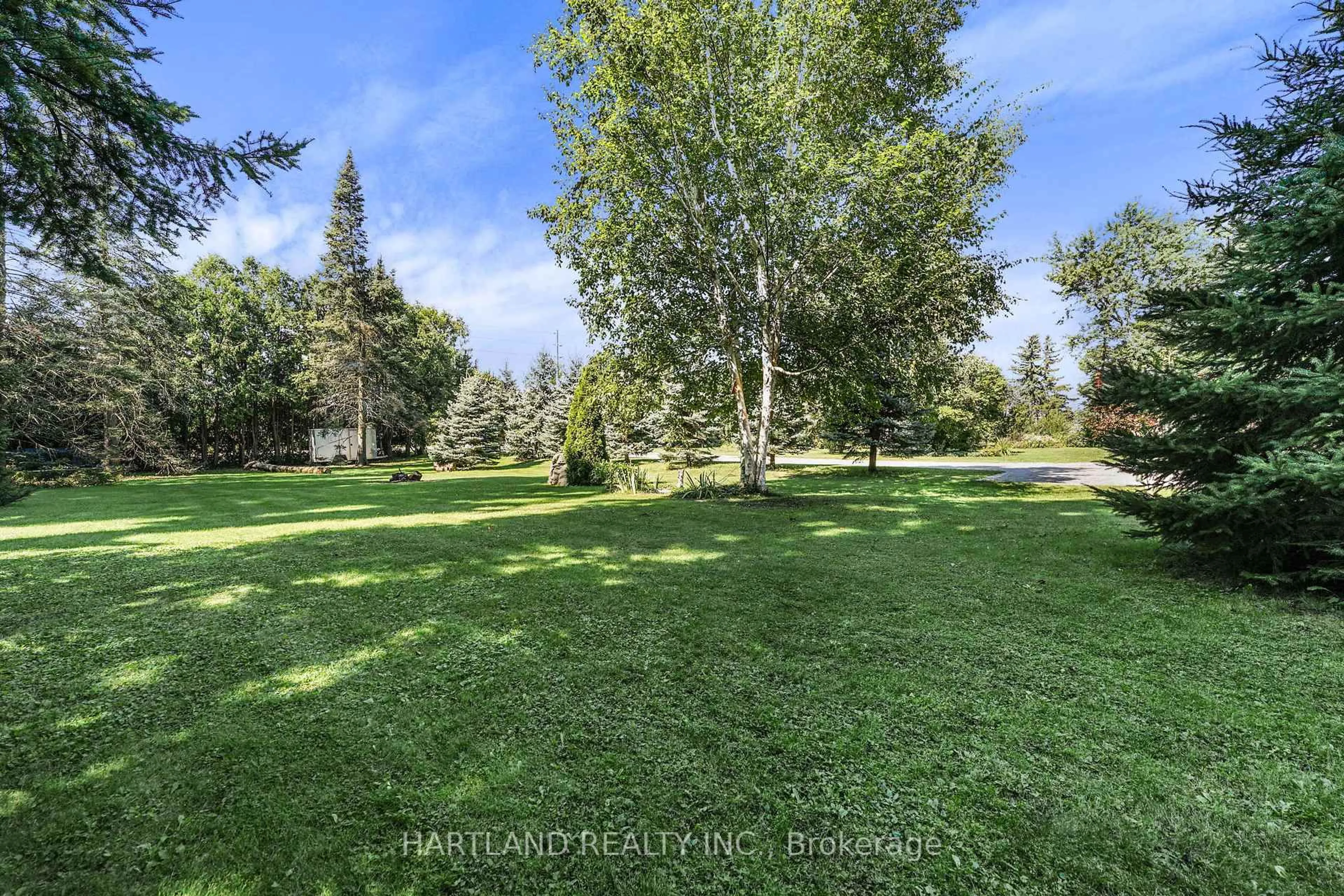 A pic from outside/outdoor area/front of a property/back of a property/a pic from drone, forest/trees view for 9249 Sixth Line, Halton Hills Ontario L7G 4S6