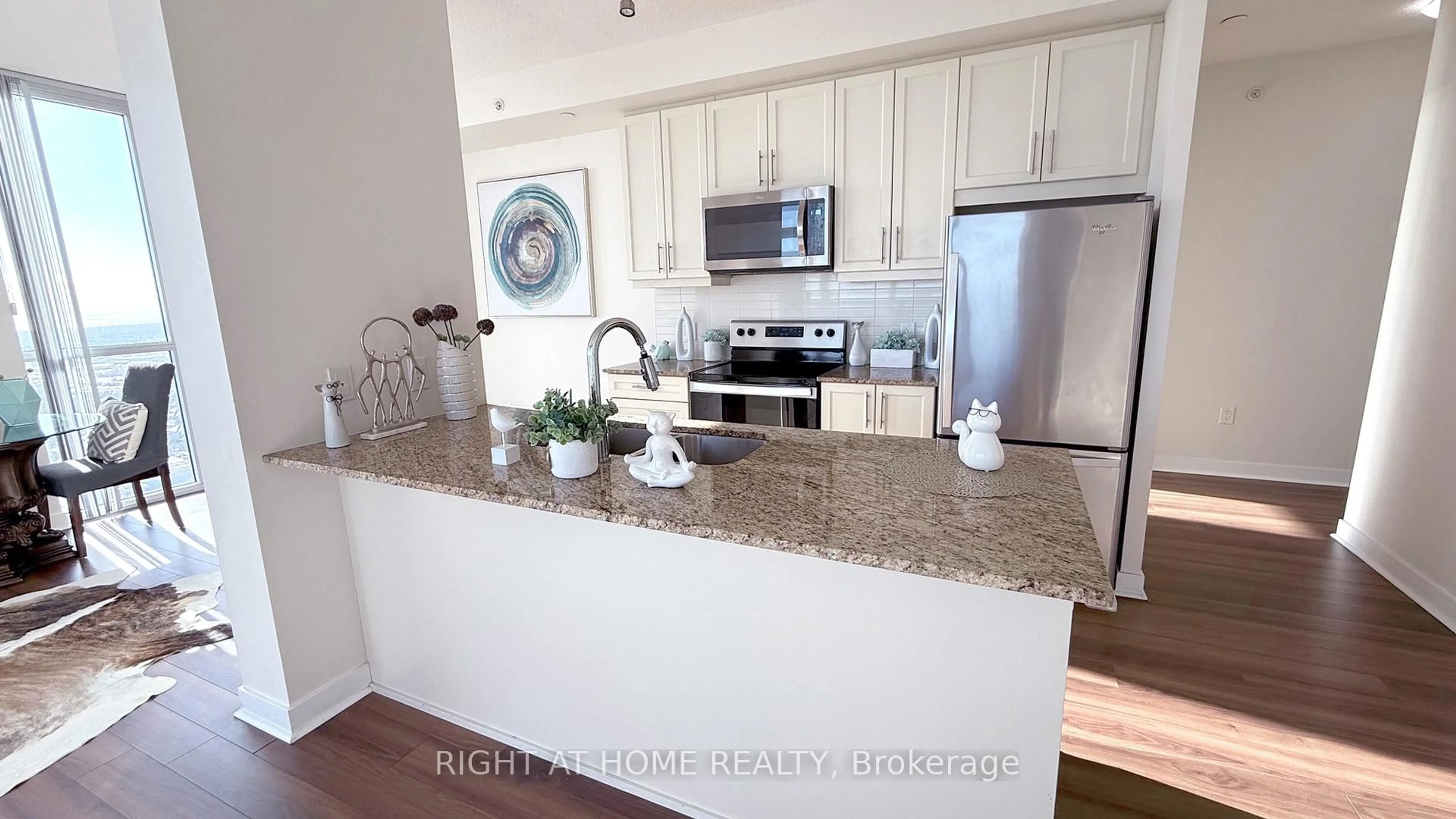 Open concept kitchen, unknown for 3975 Grand Park Dr #3302, Mississauga Ontario L5B 0K4