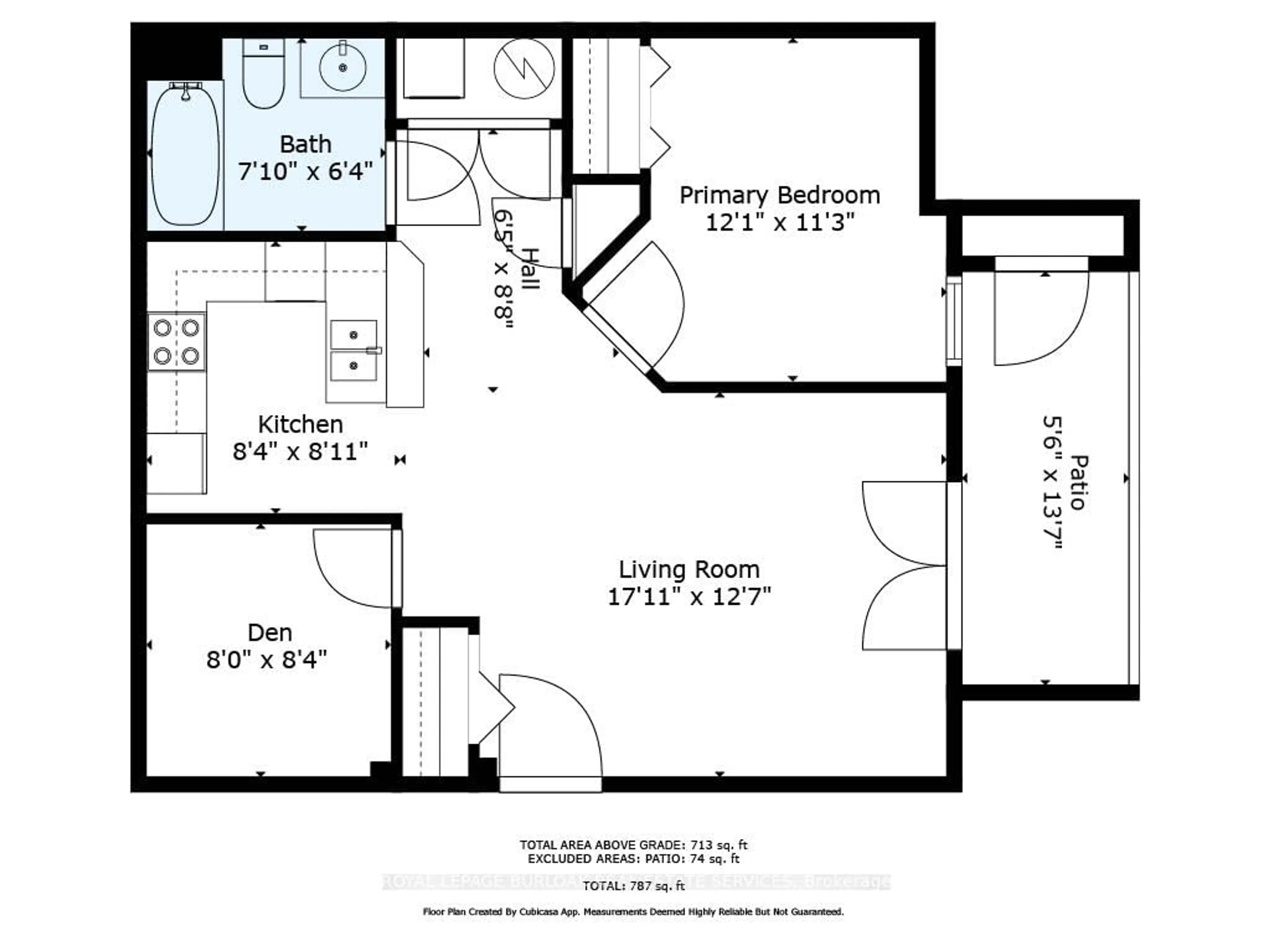 Floor plan for 2075 Appleby Line #106, Burlington Ontario L7L 7H3