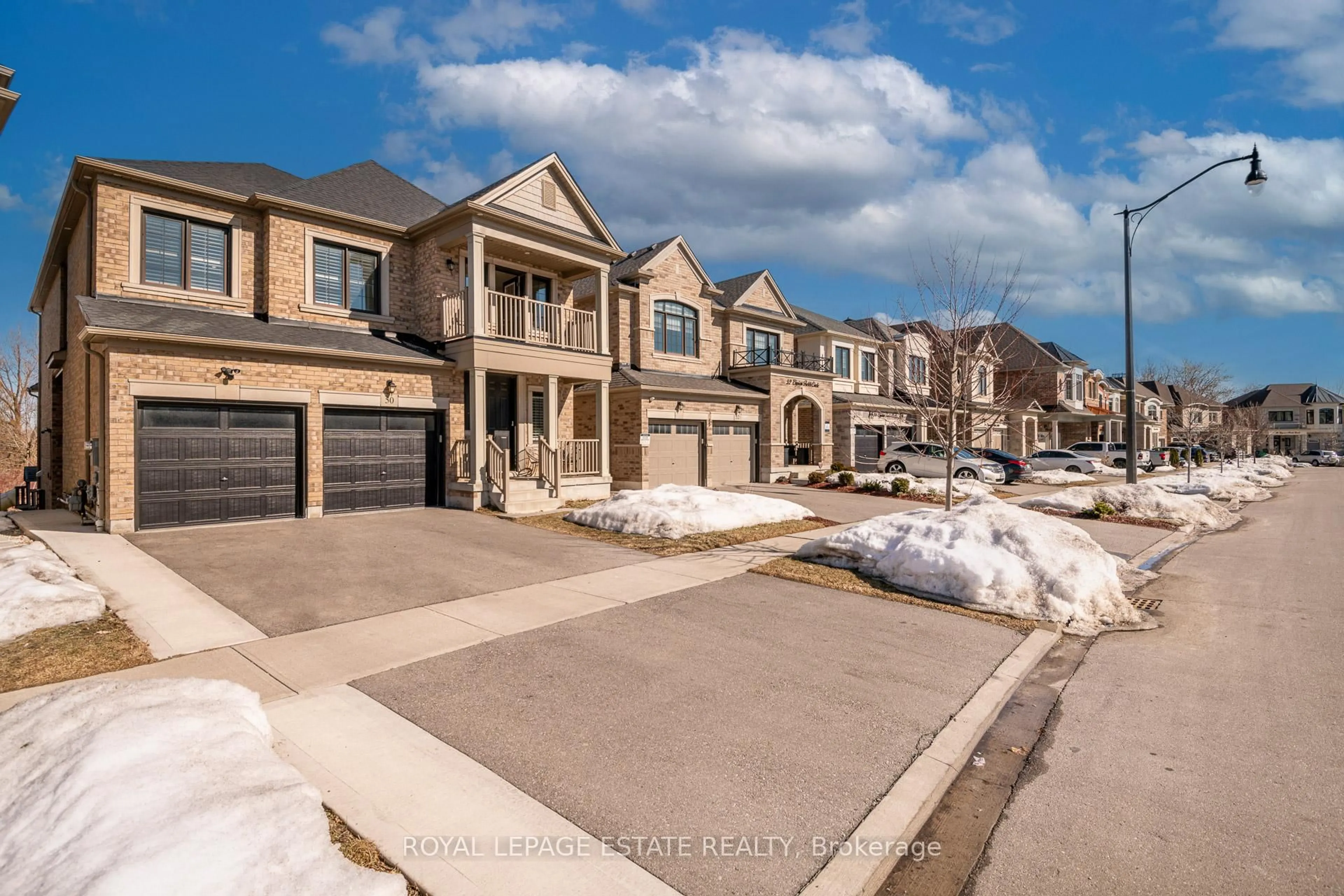 Home with brick exterior material, street for 50 Elysian Fields Circ, Brampton Ontario L6Y 6E9