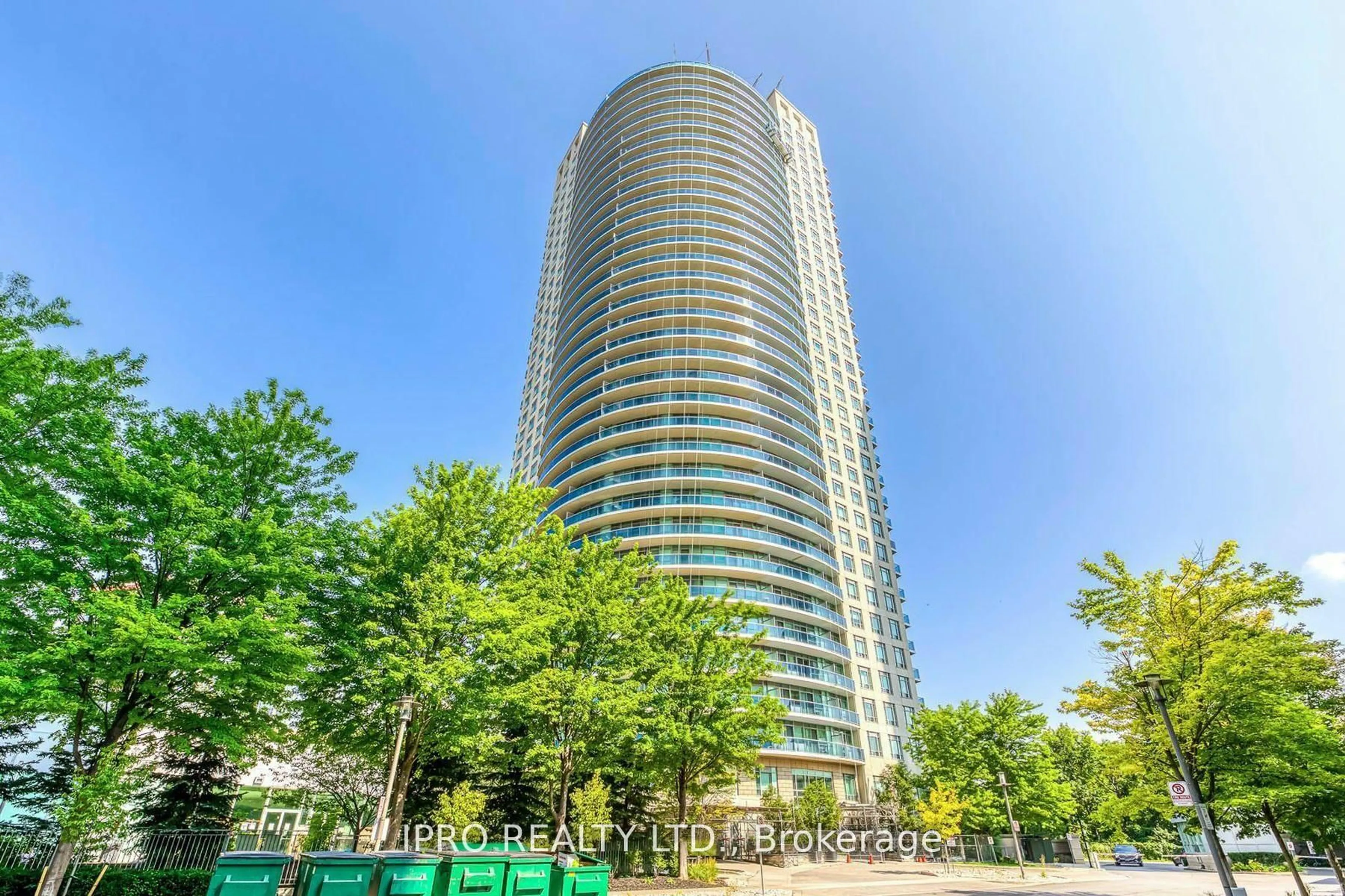 Balcony in the apartment, unknown for 80 Absolute Ave #1301, Mississauga Ontario L4Z 0A5