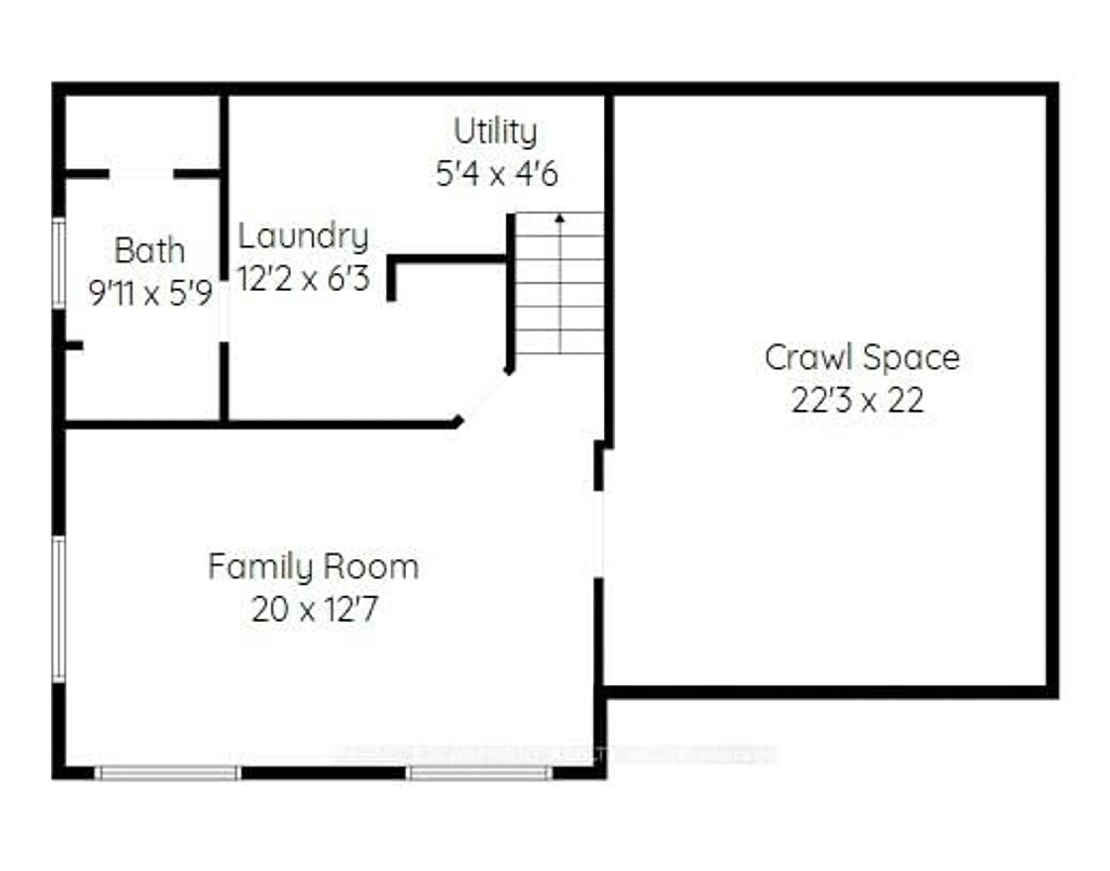 Floor plan for 625 Ardleigh Cres, Burlington Ontario L7L 4K7