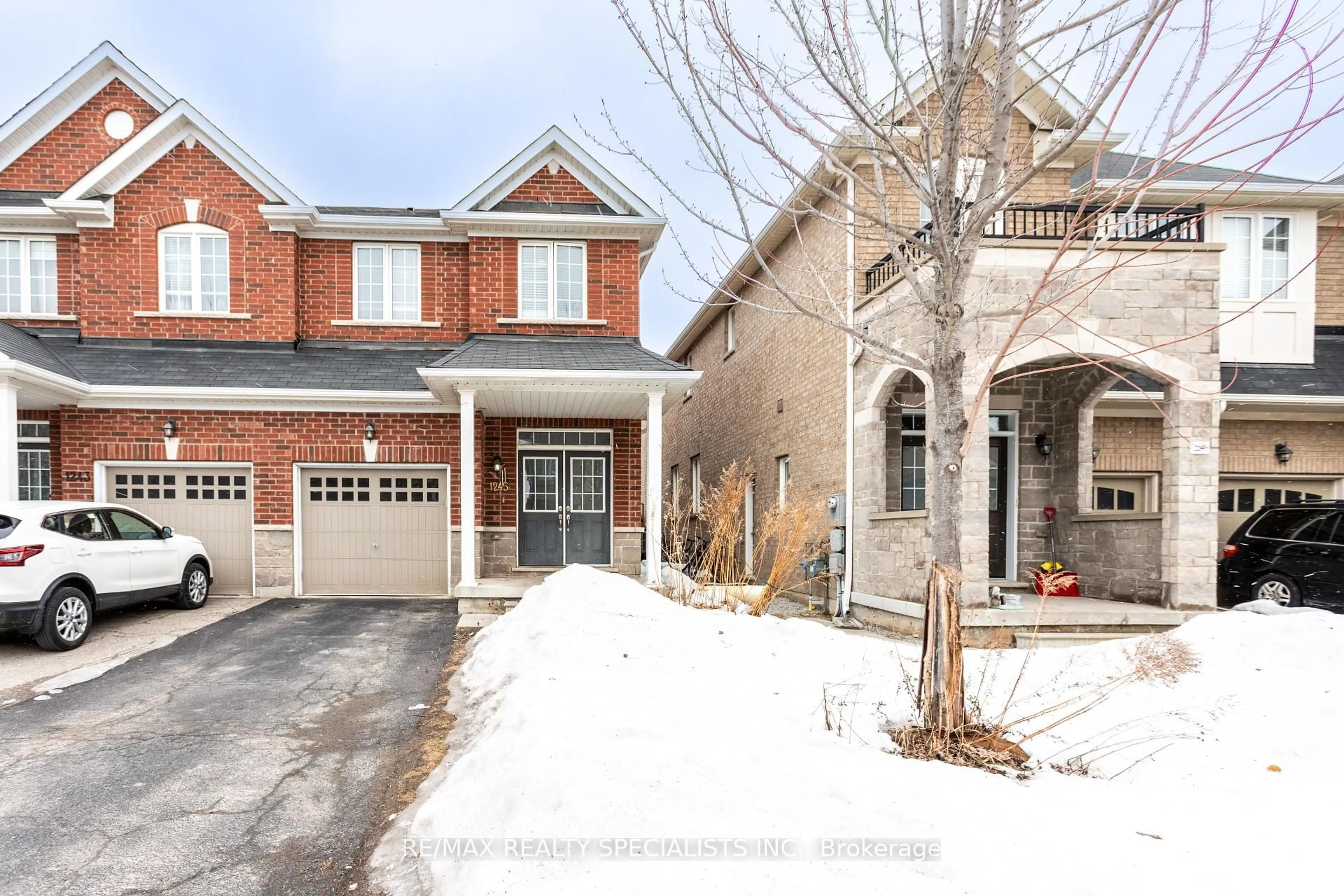 Home with brick exterior material, street for 1245 Ruddy Cres, Milton Ontario L9T 8M3