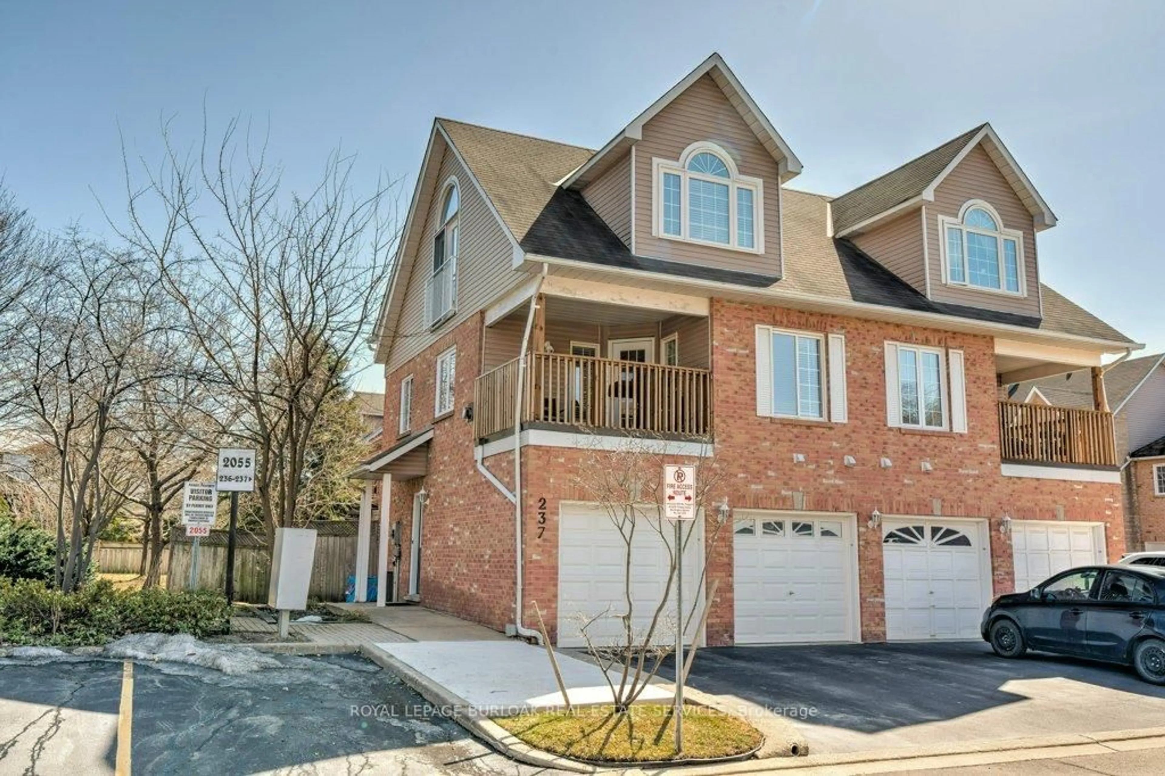 Home with brick exterior material, street for 2055 Walkers Line #237, Burlington Ontario L7M 4B5