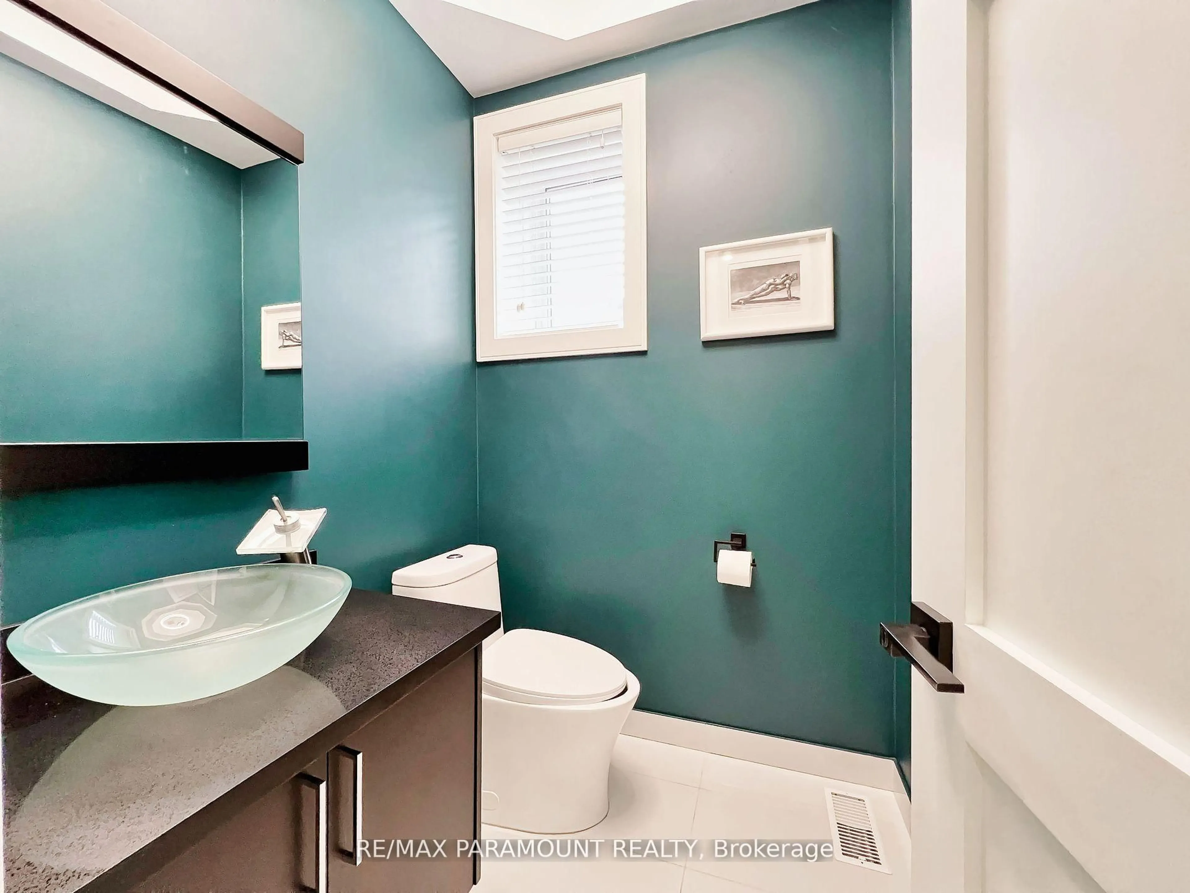 Contemporary bathroom, ceramic/tile floor for 4 Charleston Rd, Toronto Ontario M9B 4M7