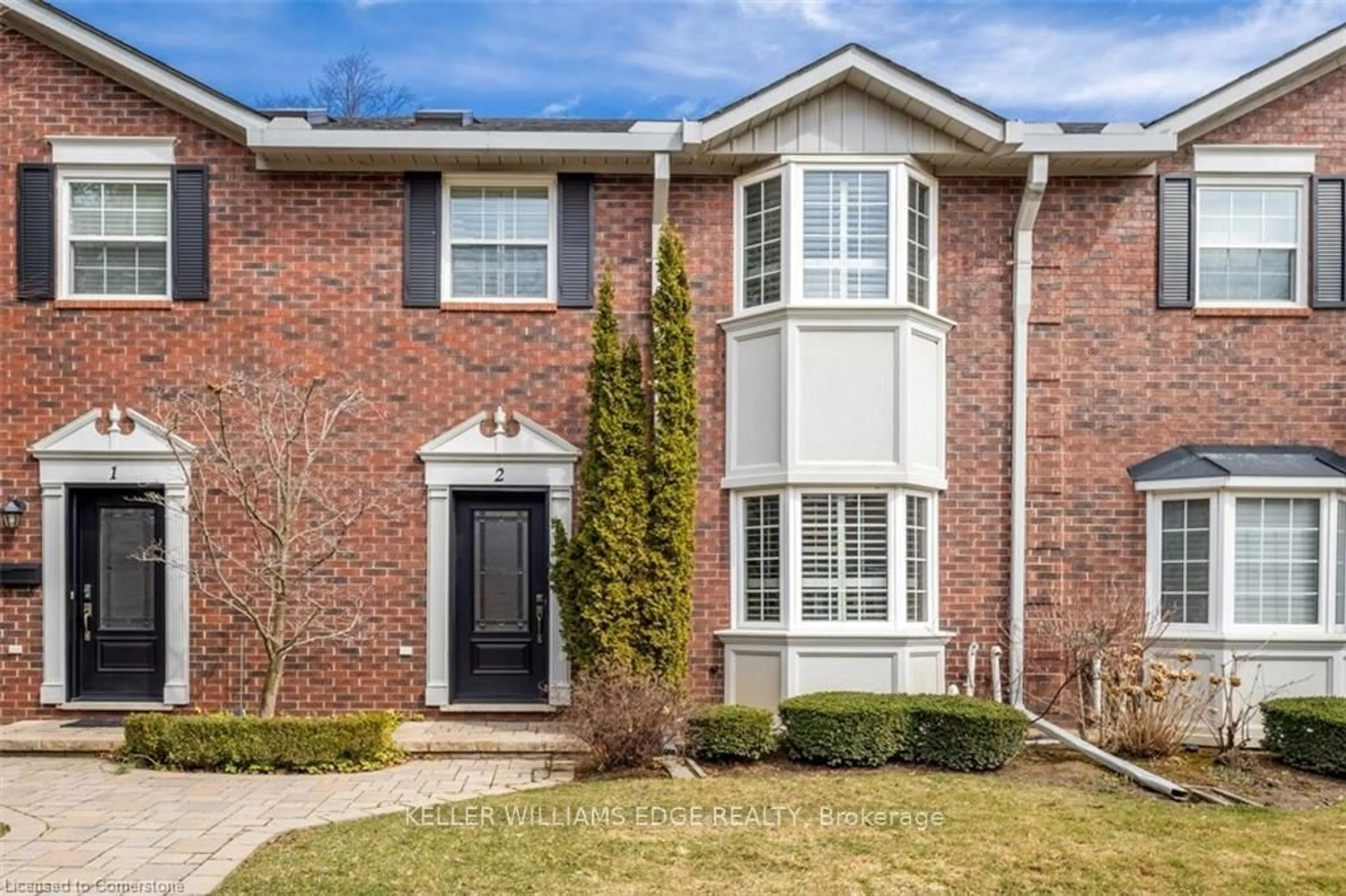 Home with brick exterior material, street for 2407 Woodward Ave #2, Burlington Ontario L7R 4J2