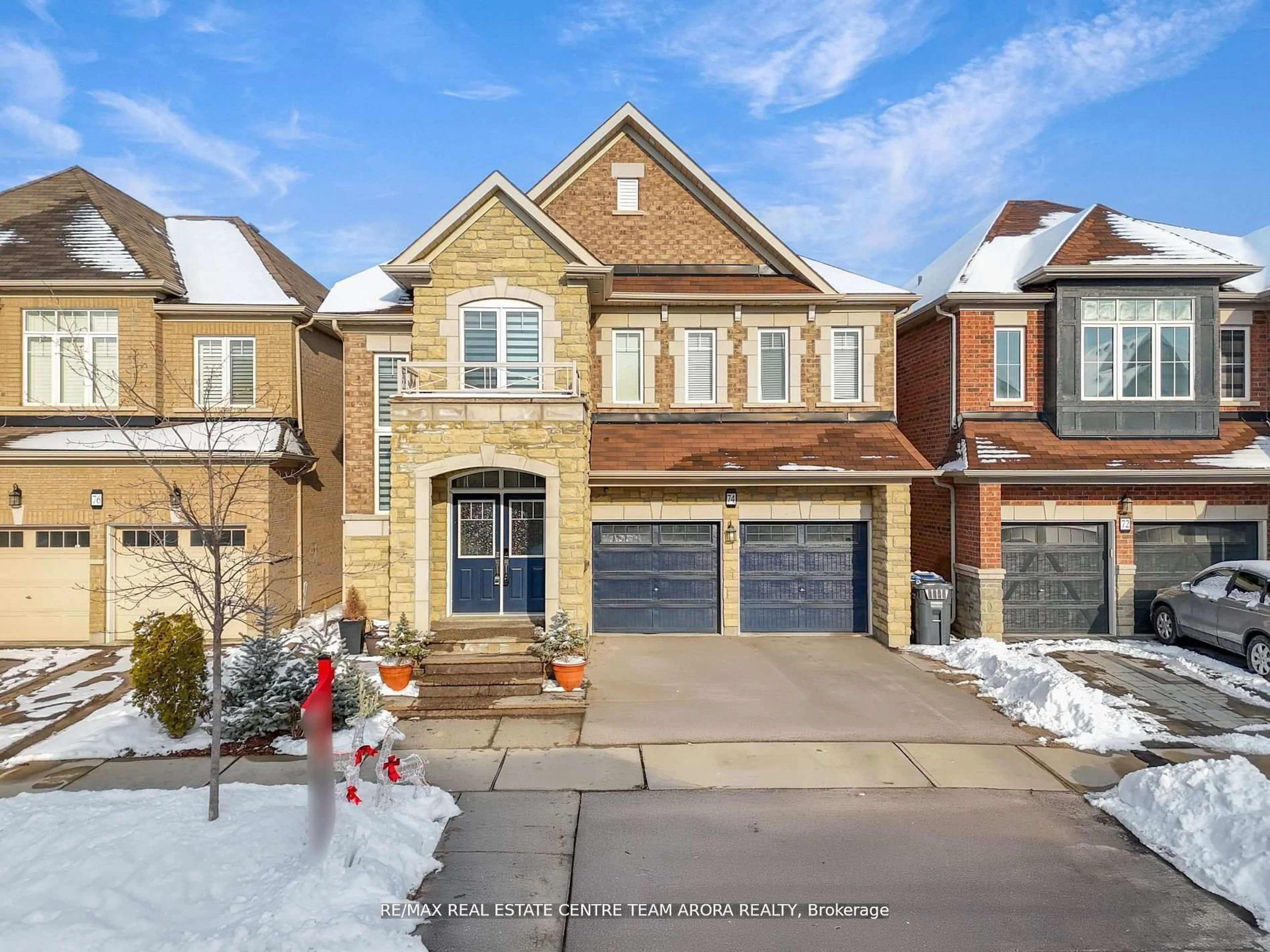 Home with brick exterior material, street for 74 Abercrombie Cres, Brampton Ontario L7A 4N3