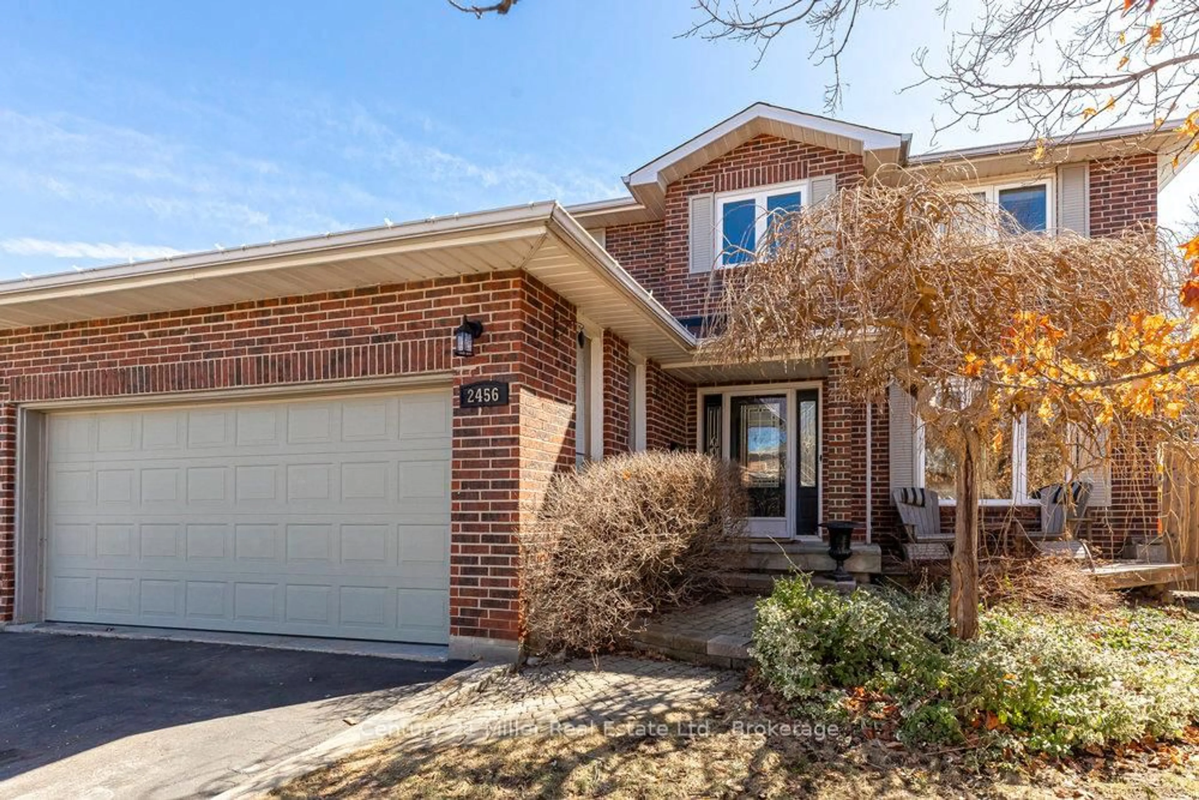 Home with brick exterior material, street for 2456 Overton Dr, Burlington Ontario L7P 4B5