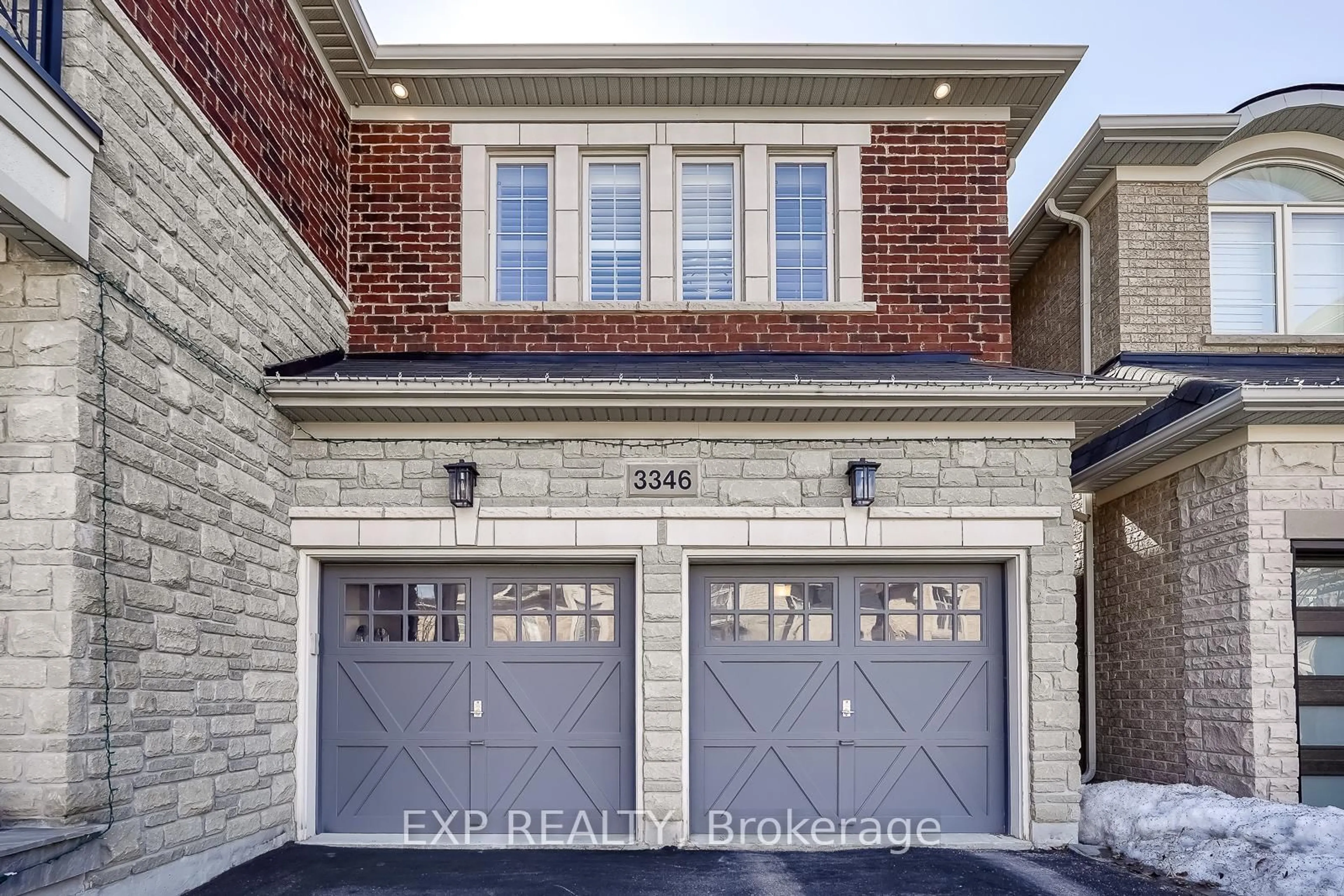 Home with brick exterior material, street for 3346 Terra Cotta Lane, Burlington Ontario L7M 0L4