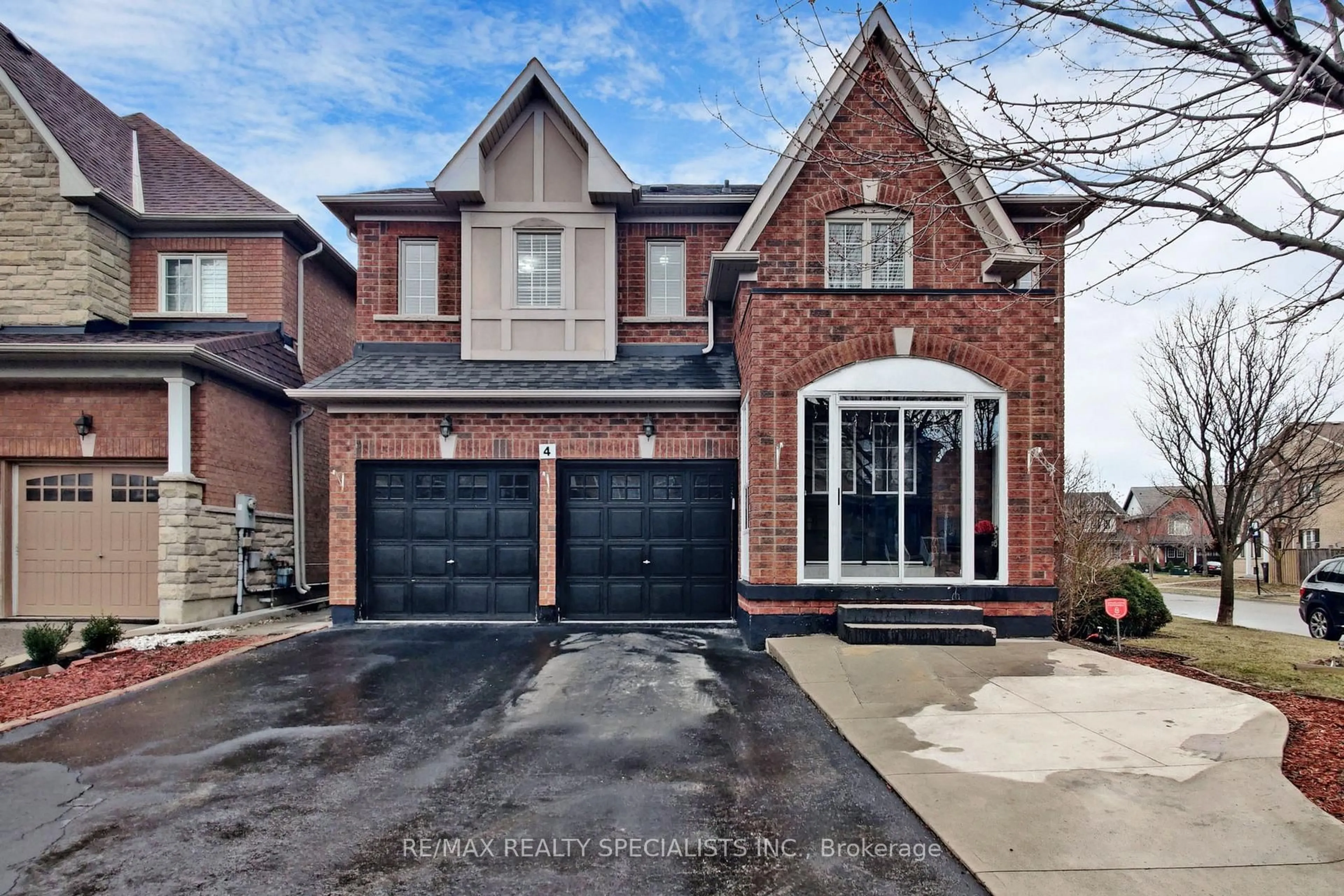 Home with brick exterior material, street for 4 Beresford Cres, Brampton Ontario L6P 2M3