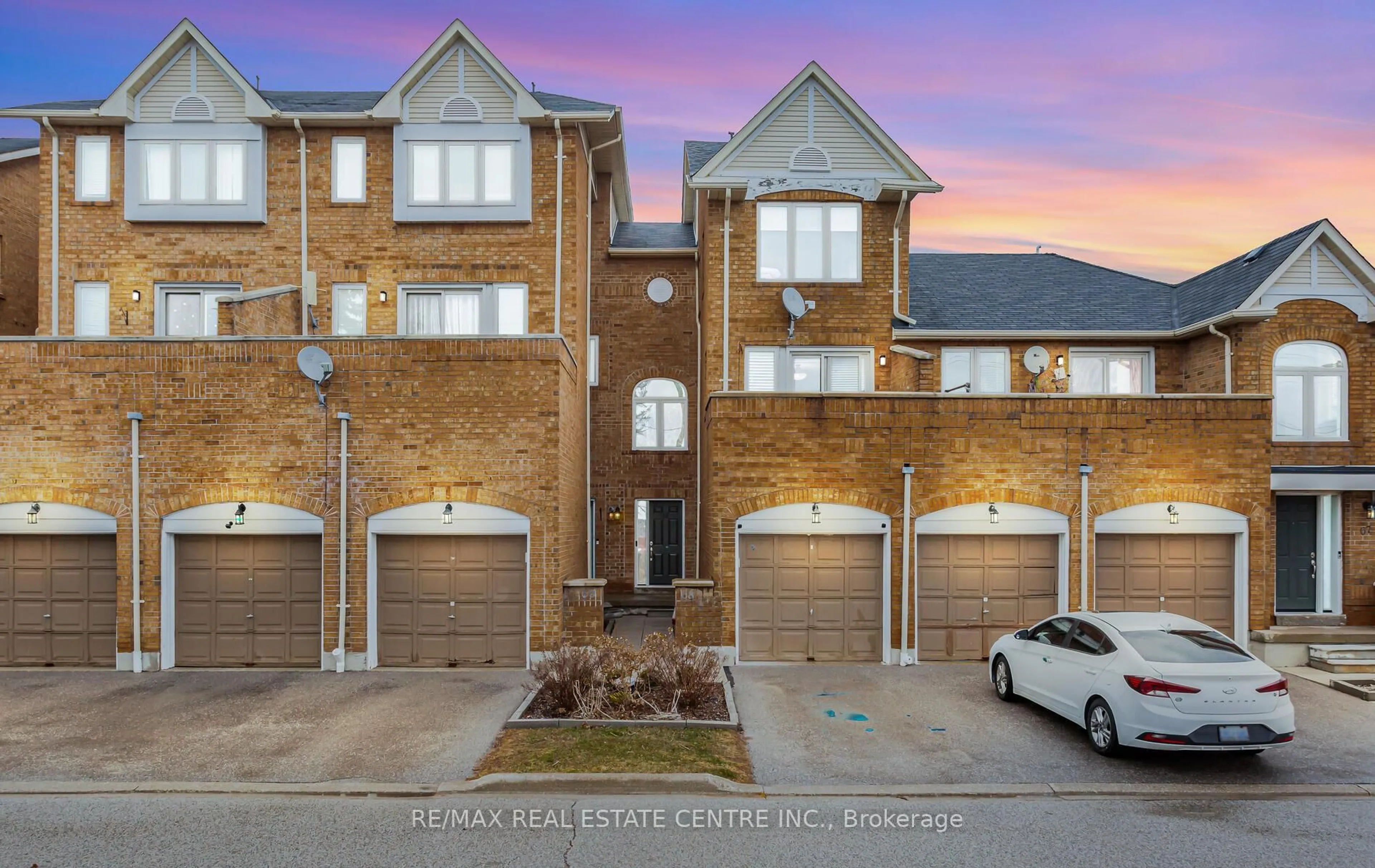 A pic from outside/outdoor area/front of a property/back of a property/a pic from drone, street for 45 Bristol Rd #68, Mississauga Ontario L4Z 3P5