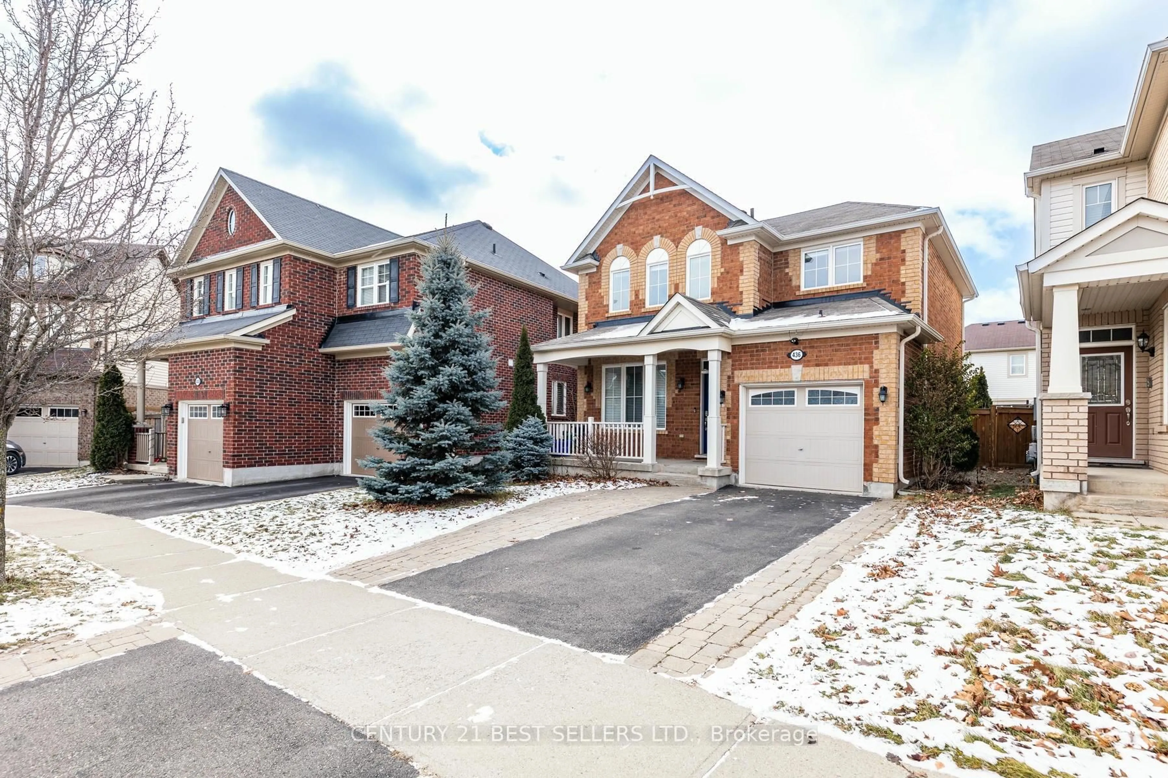 Home with brick exterior material, street for 436 Tyrone Cres, Milton Ontario L9T 8J8