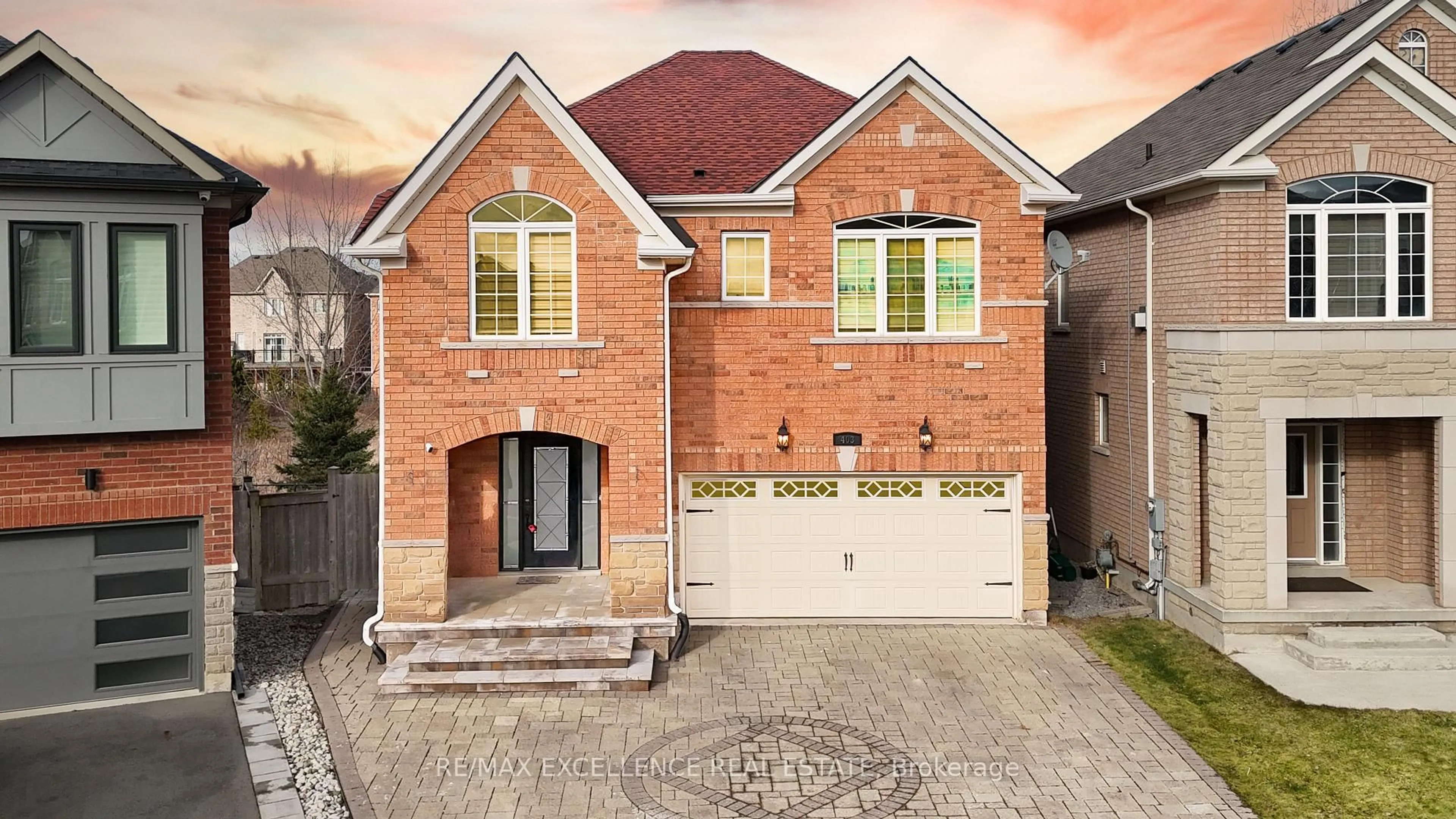 Home with brick exterior material, street for 403 Greenlees Circ, Milton Ontario L9T 0X1