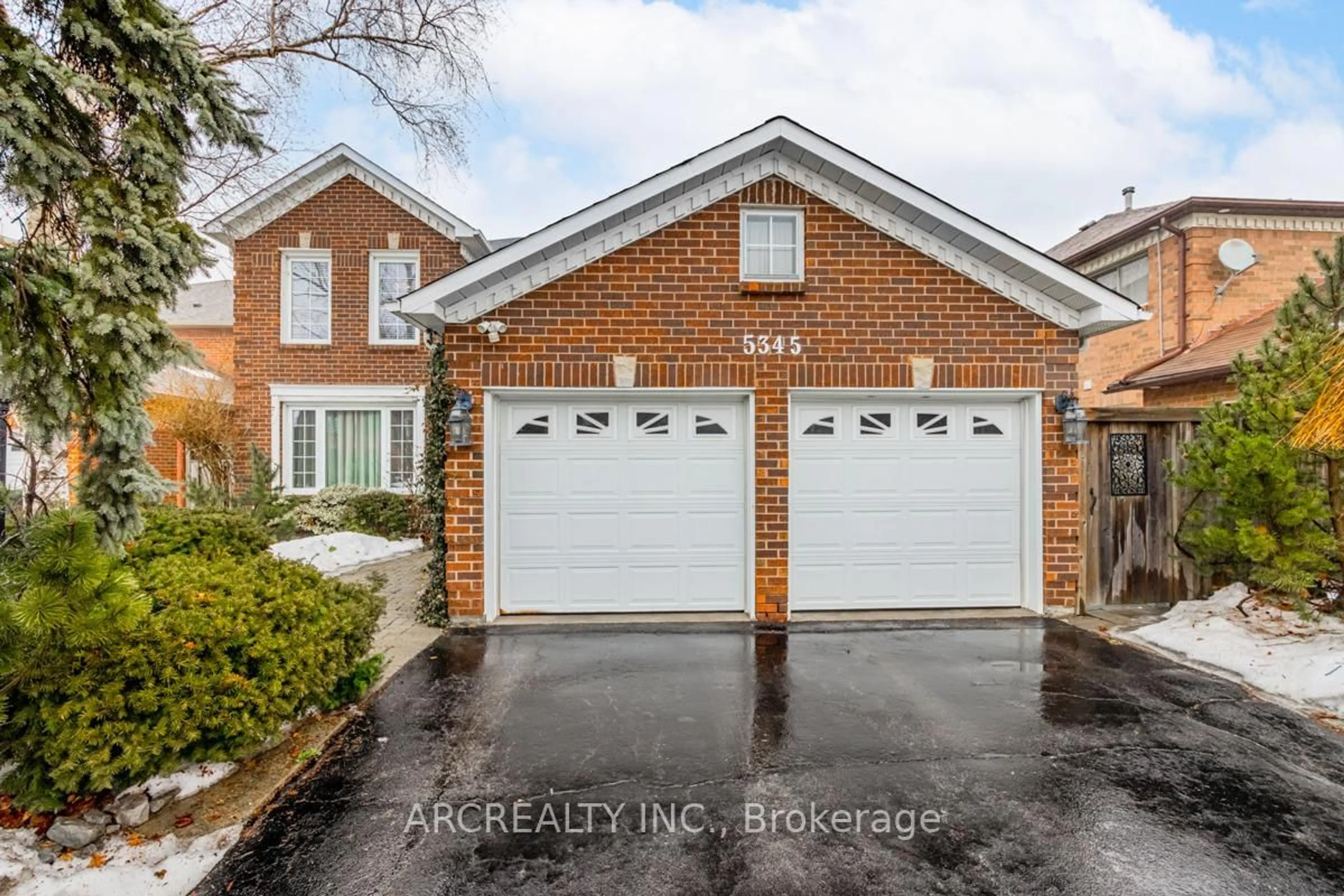 Home with brick exterior material, street for 5345 Swiftcurrent Tr, Mississauga Ontario L5R 2H6