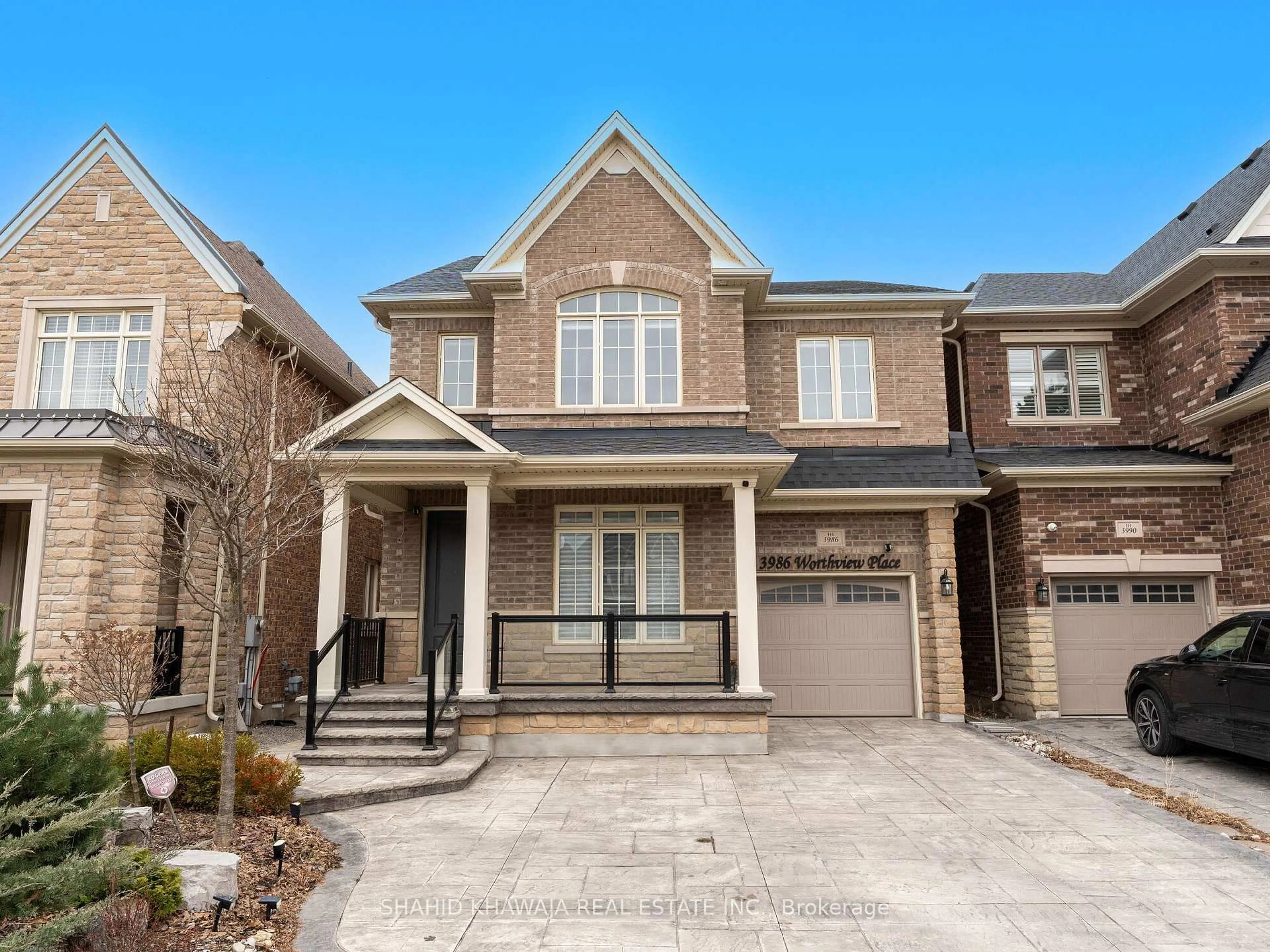 Home with brick exterior material, street for 3986 Worthview Pl, Mississauga Ontario L5N 6S7