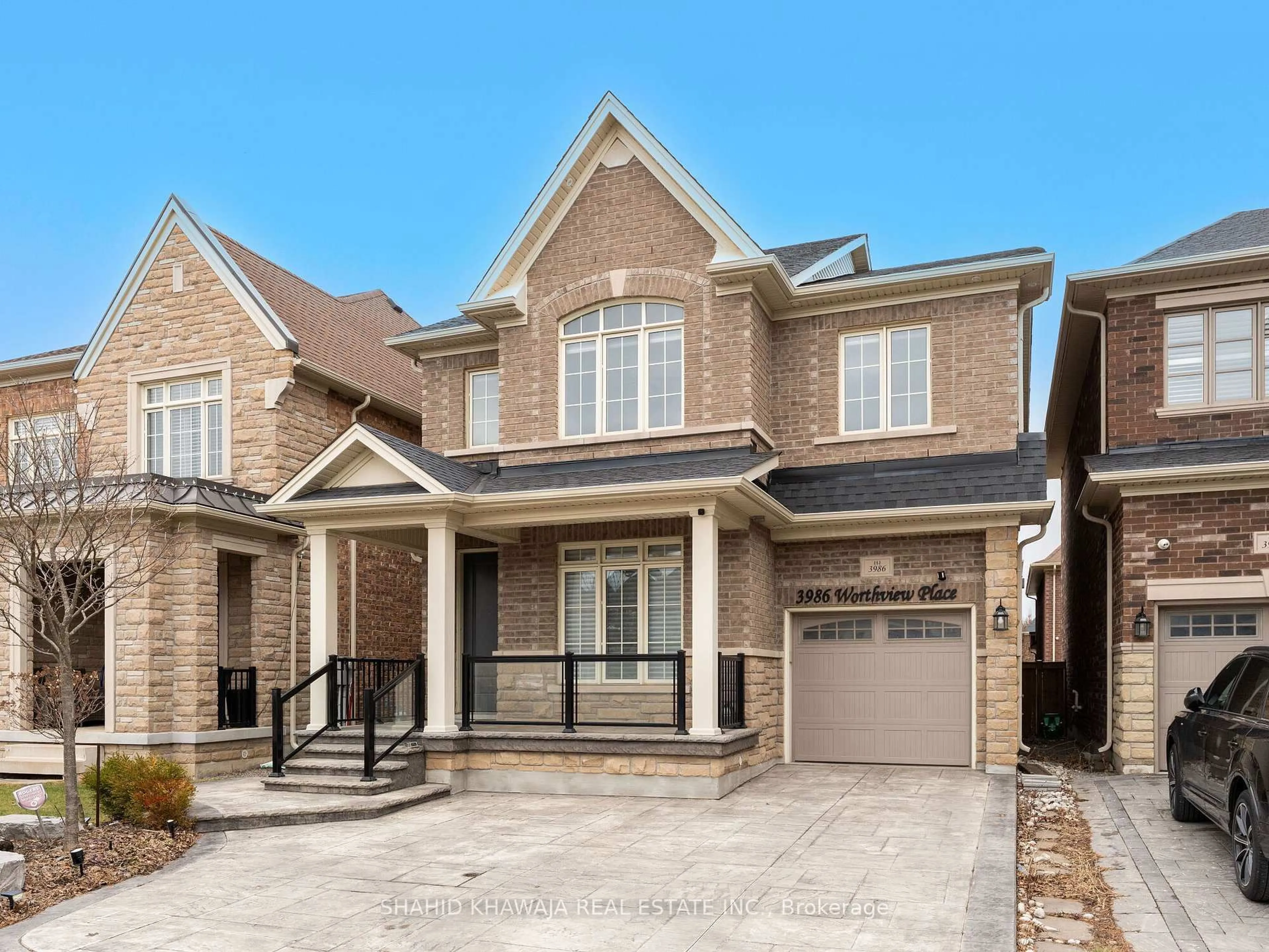 Home with brick exterior material, street for 3986 Worthview Pl, Mississauga Ontario L5N 6S7