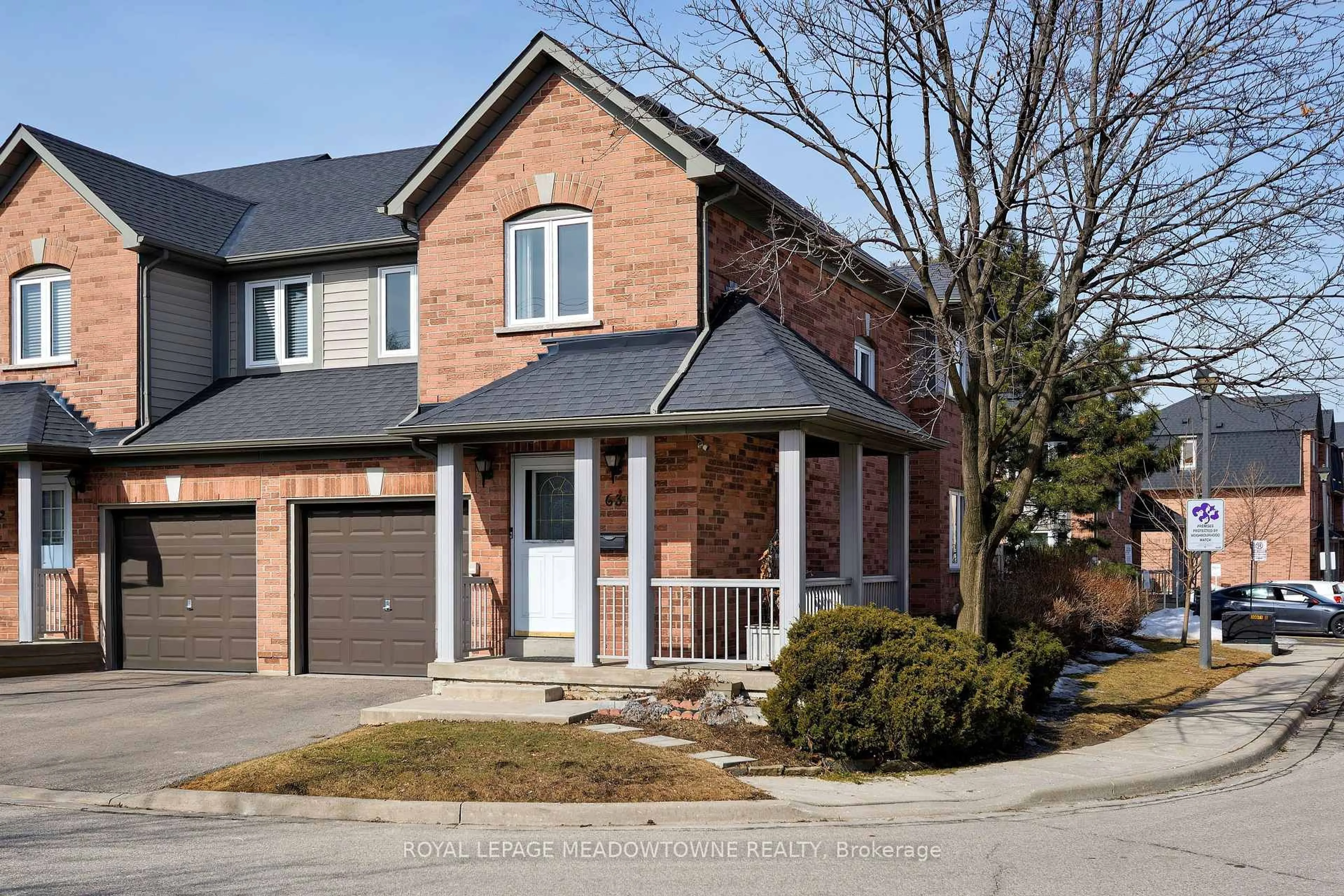 Home with brick exterior material, street for 190 Forum Dr #63, Mississauga Ontario L4Z 3Y2