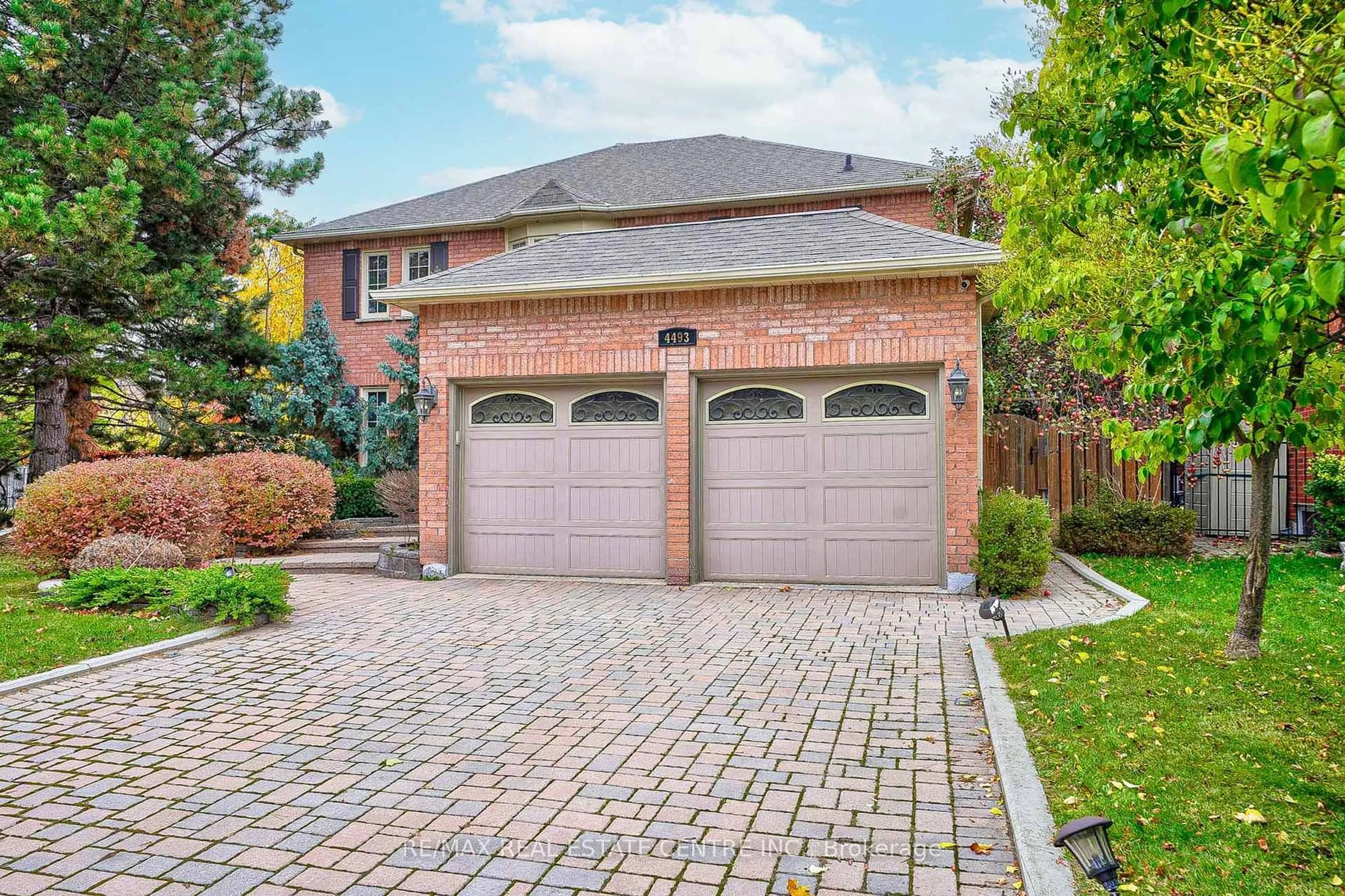 Home with brick exterior material, street for 4493 Badminton Dr, Mississauga Ontario L5M 3H2