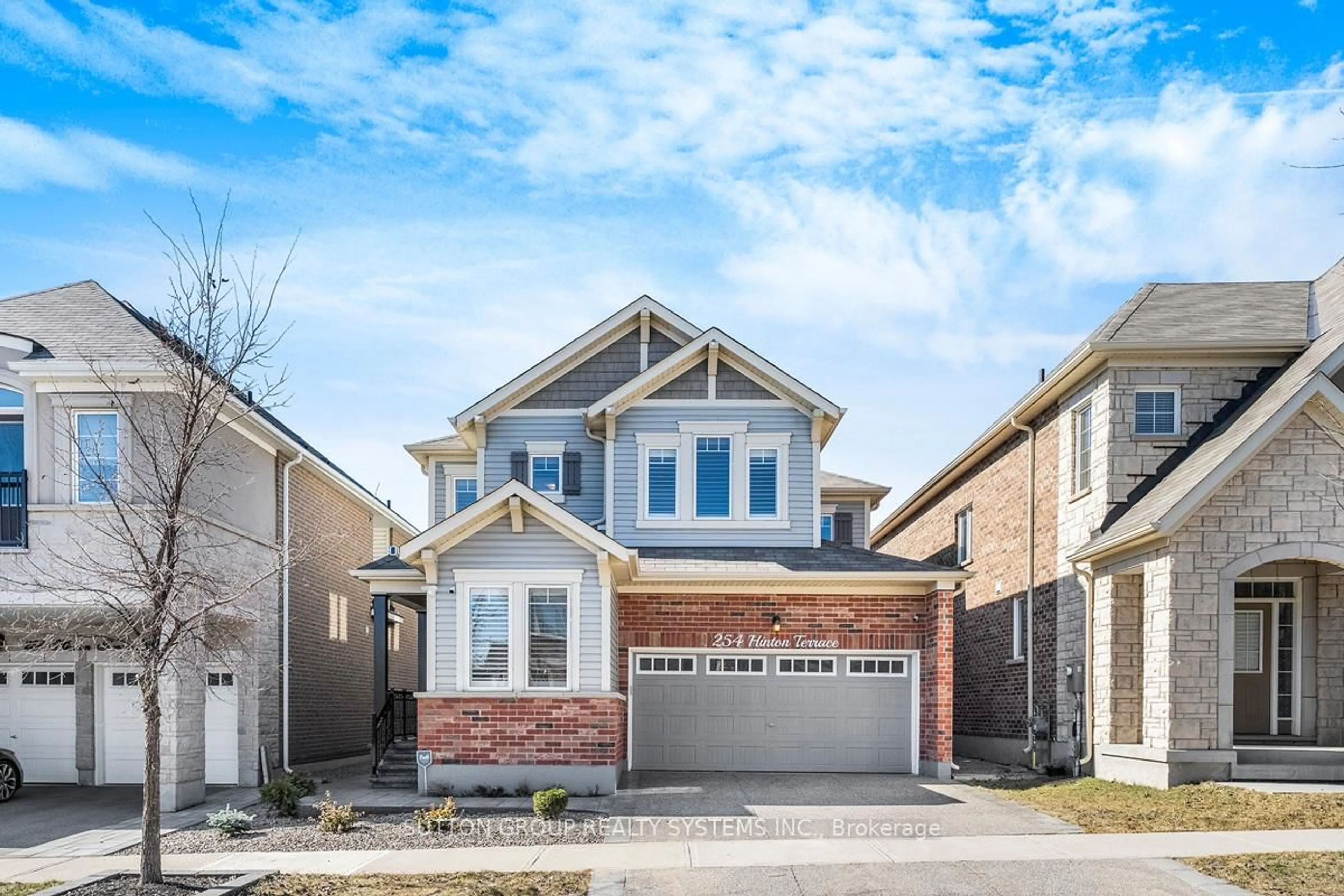 Home with brick exterior material, street for 254 Hinton Terr, Milton Ontario L9E 1C8