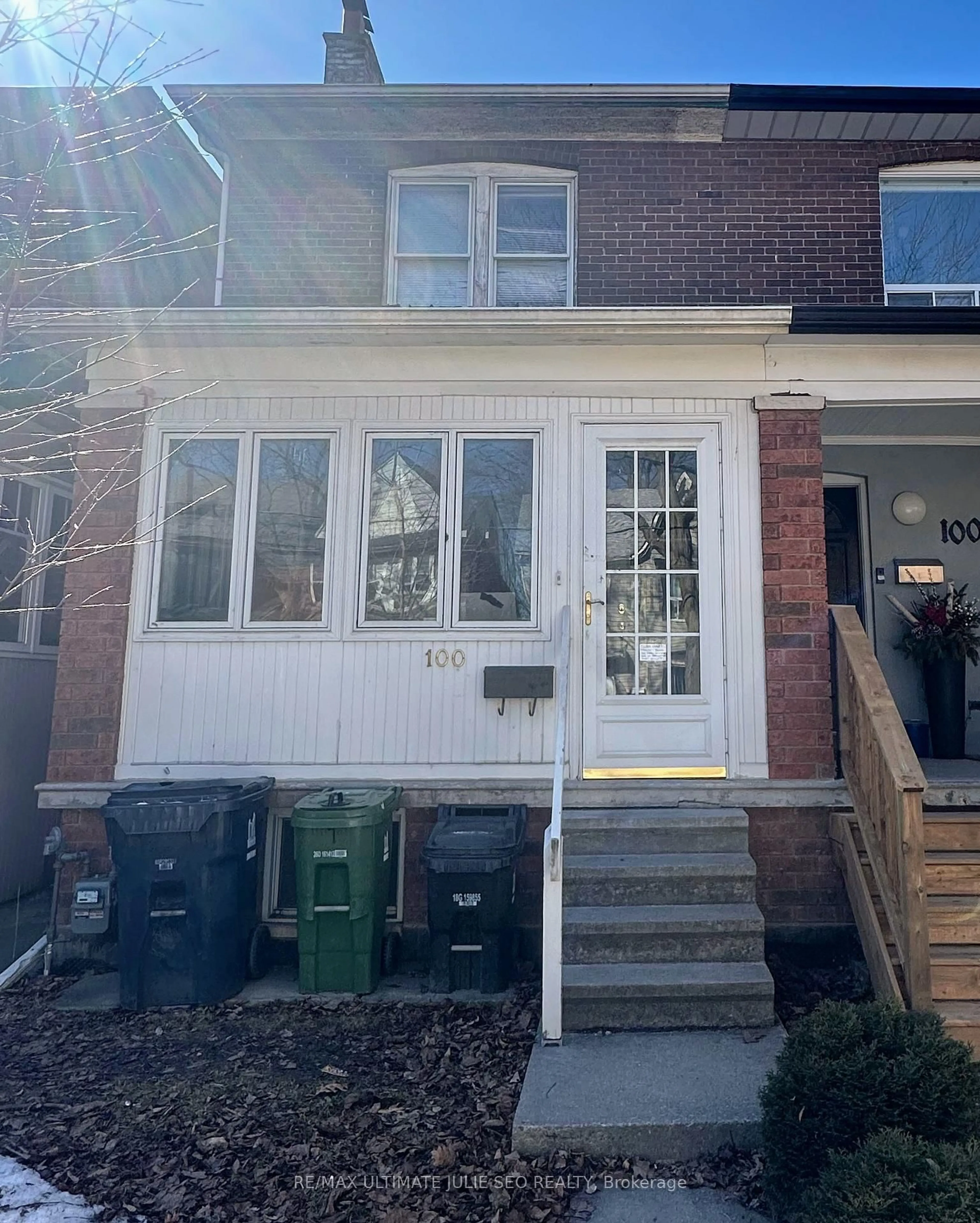 Home with brick exterior material, street for 100 O'HARA Ave, Toronto Ontario M6K 2R2