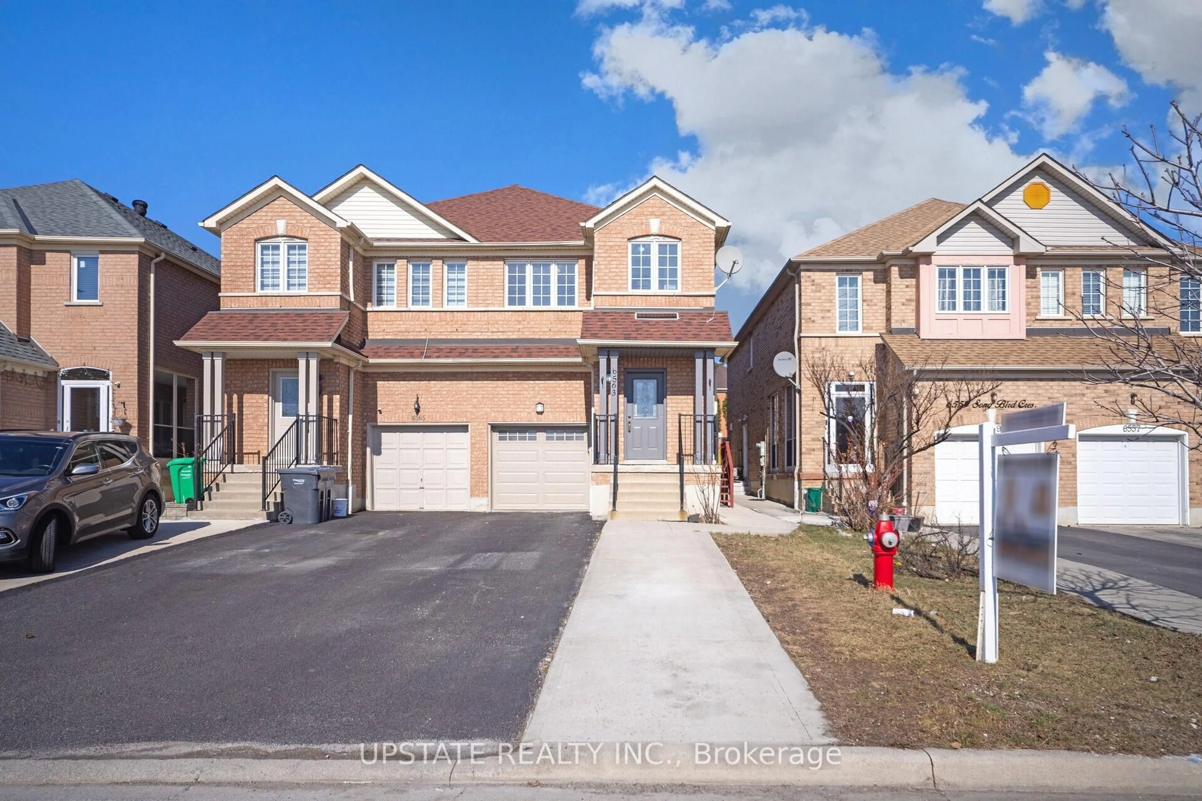 Home with brick exterior material, street for 6563 Song Bird Cres, Mississauga Ontario L5W 1E1