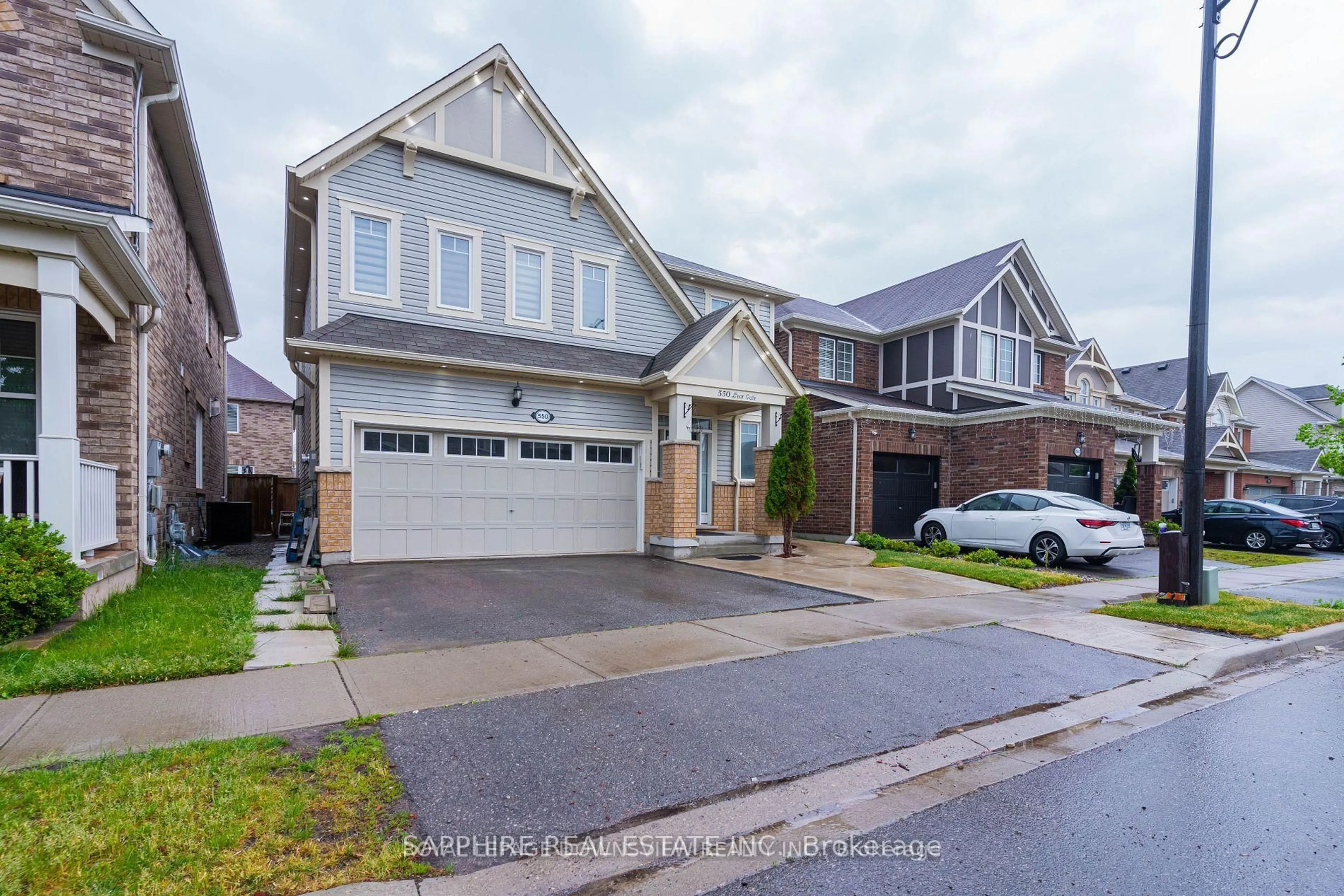 Home with brick exterior material, street for 550 Lear Gate, Milton Ontario L9T 8K1