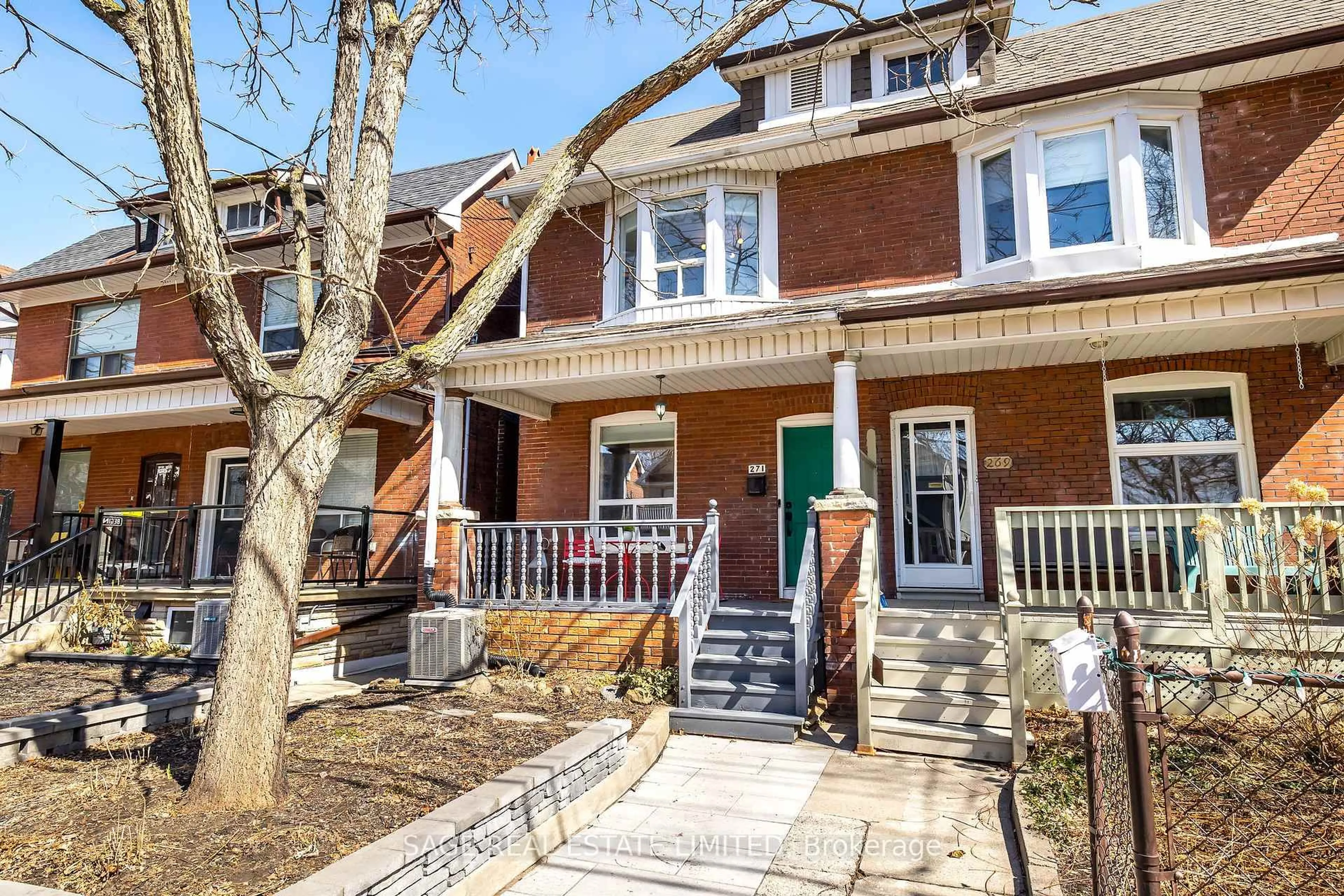 Home with brick exterior material, street for 271 Perth Ave, Toronto Ontario M6P 3X9