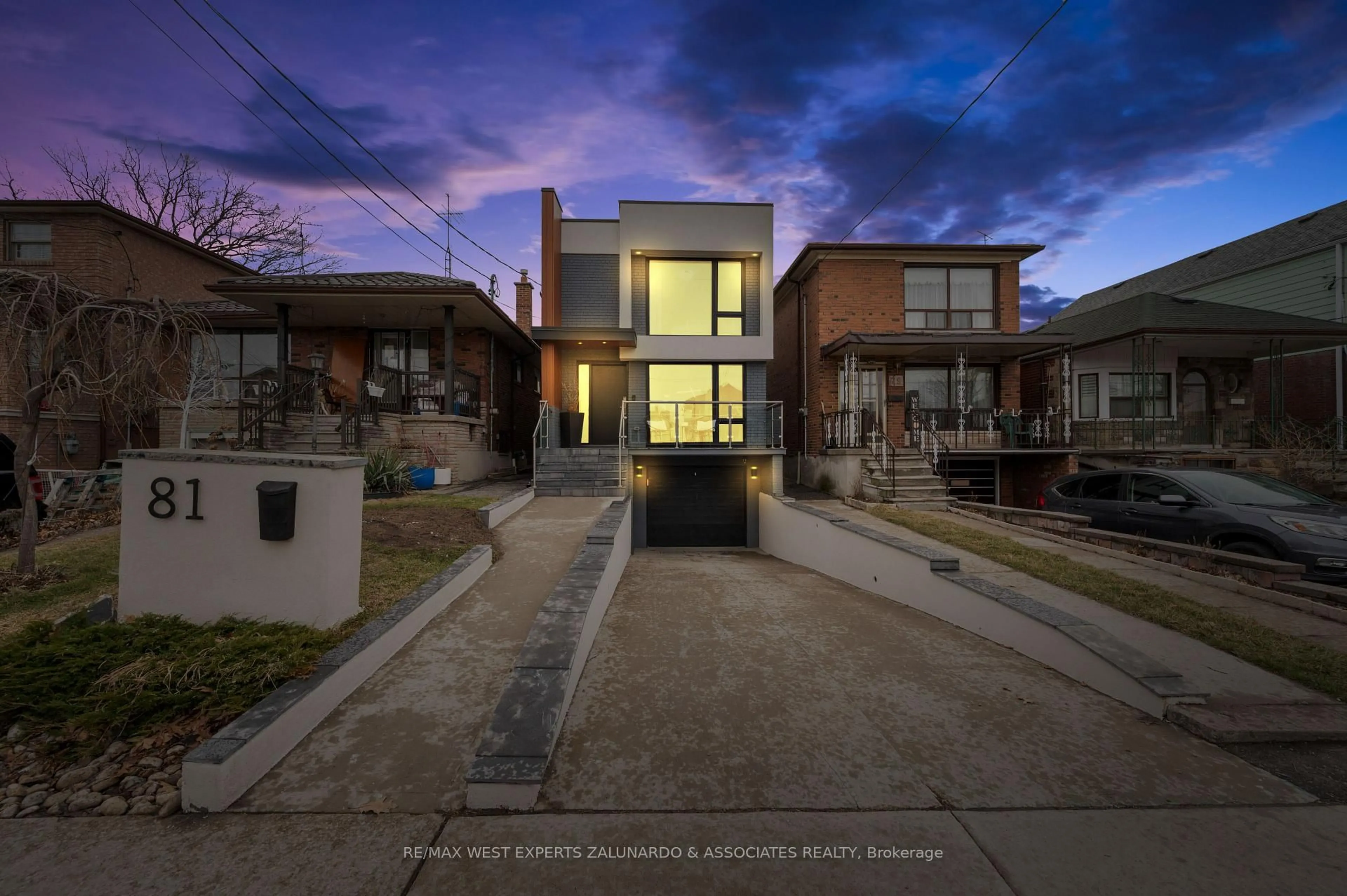 Home with brick exterior material, street for 81 Snider Ave, Toronto Ontario M6E 4S2