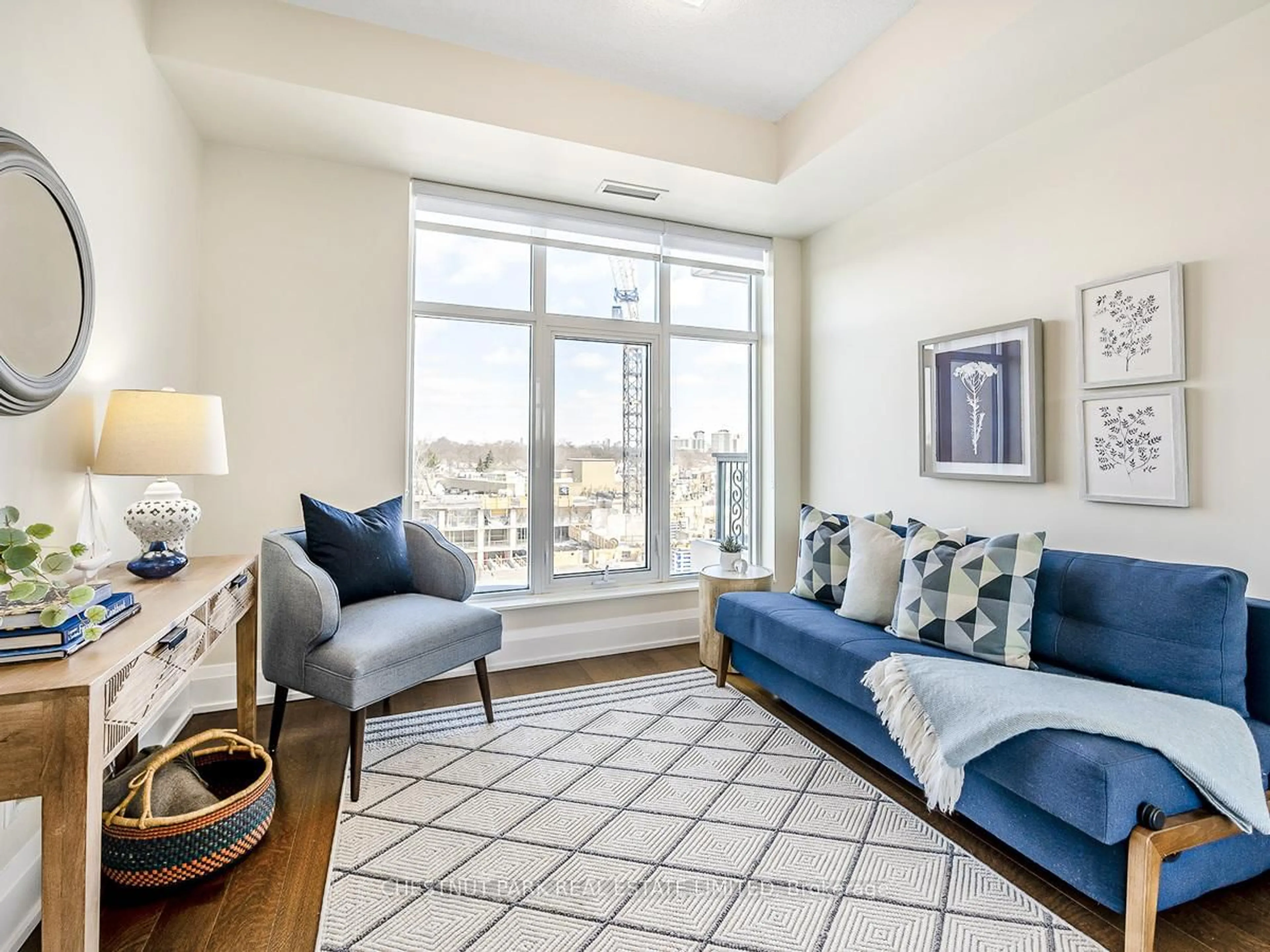 Living room with furniture, unknown for 1 Old Mill Dr #1005, Toronto Ontario M6S 0A1